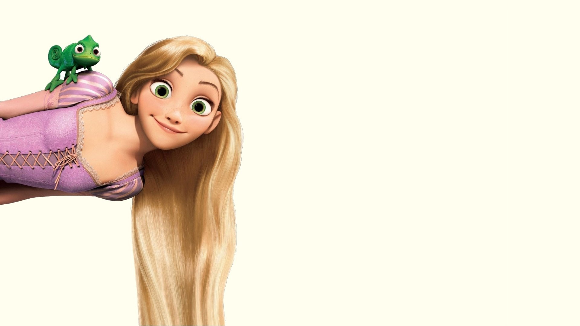 Enchanting Tangled HD Wallpaper Featuring Rapunzel