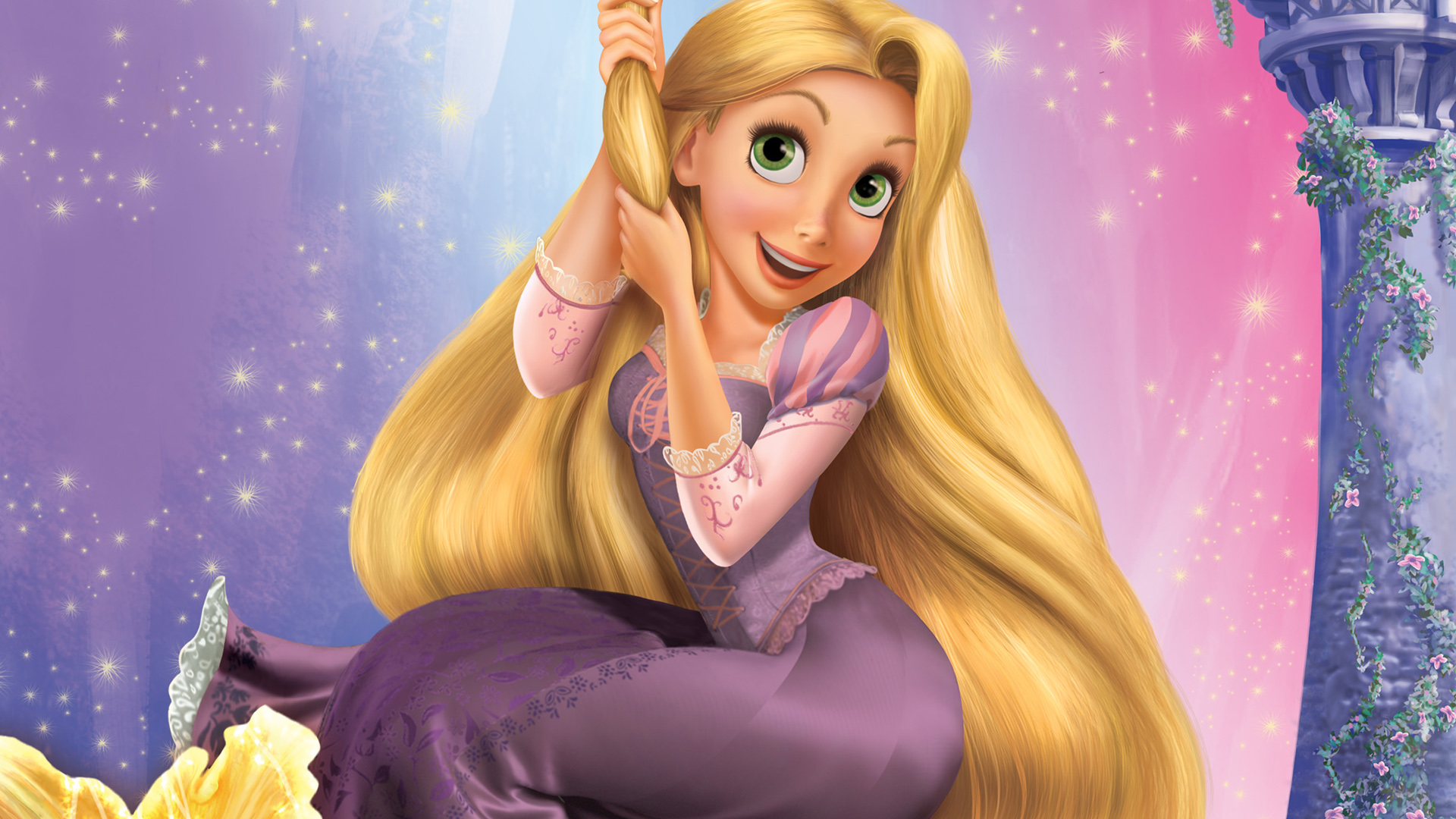 HD desktop wallpaper: Rapunzel, Movie
