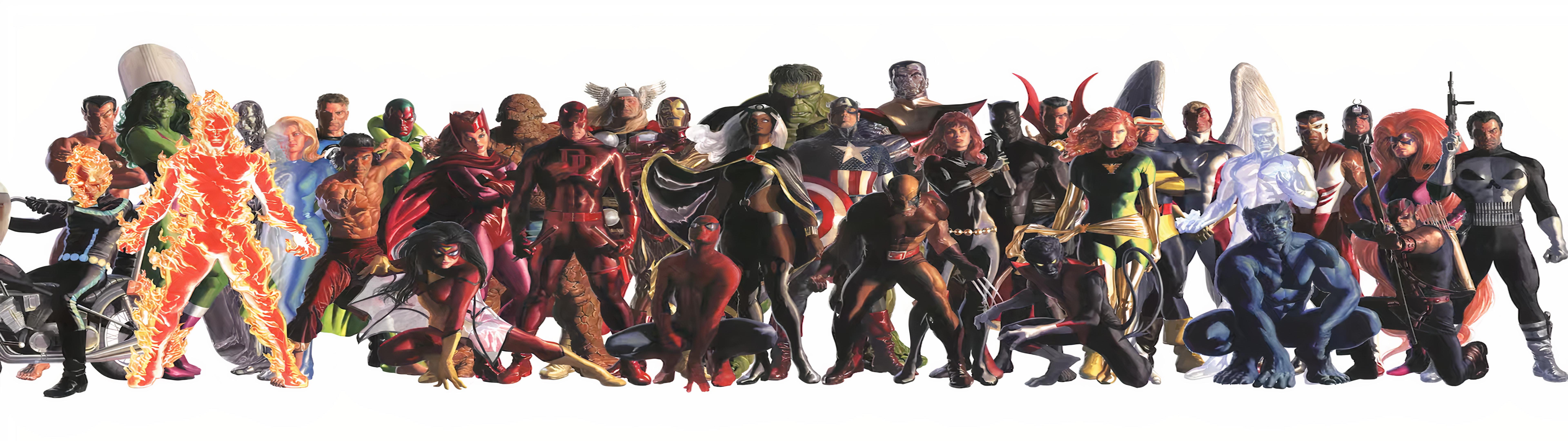 Alex Ross timeless variant wallpaper