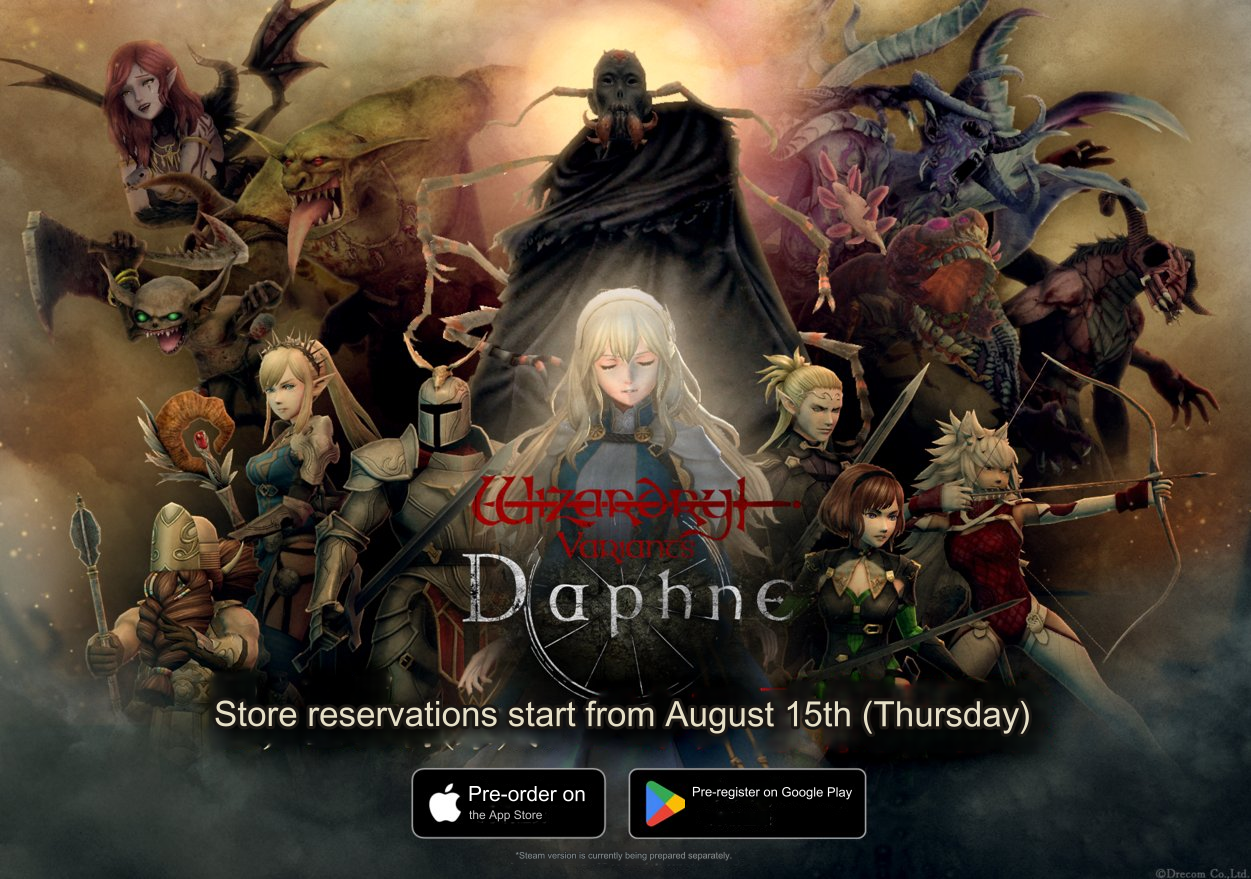 Wizardry Variants Daphne Store Pre