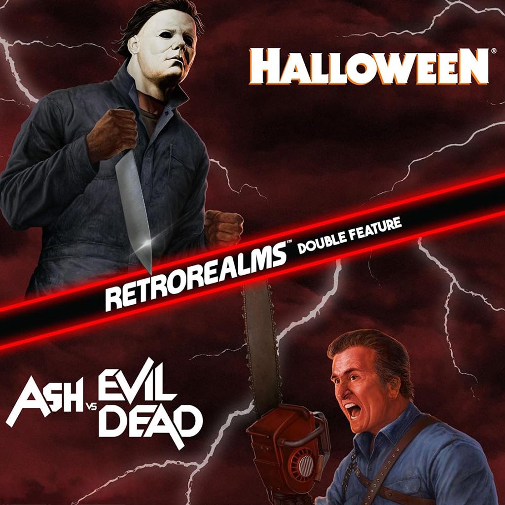 RetroRealms Arcade Halloween & Ash vs