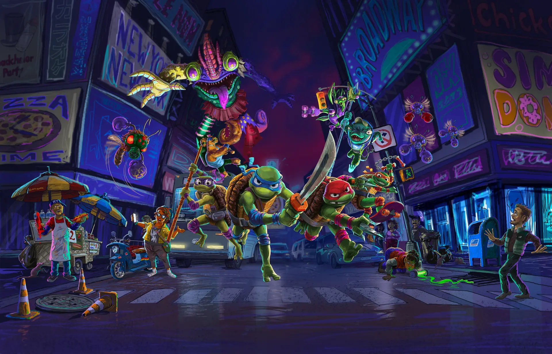 upcoming #TMNT Mutant Mayhem game