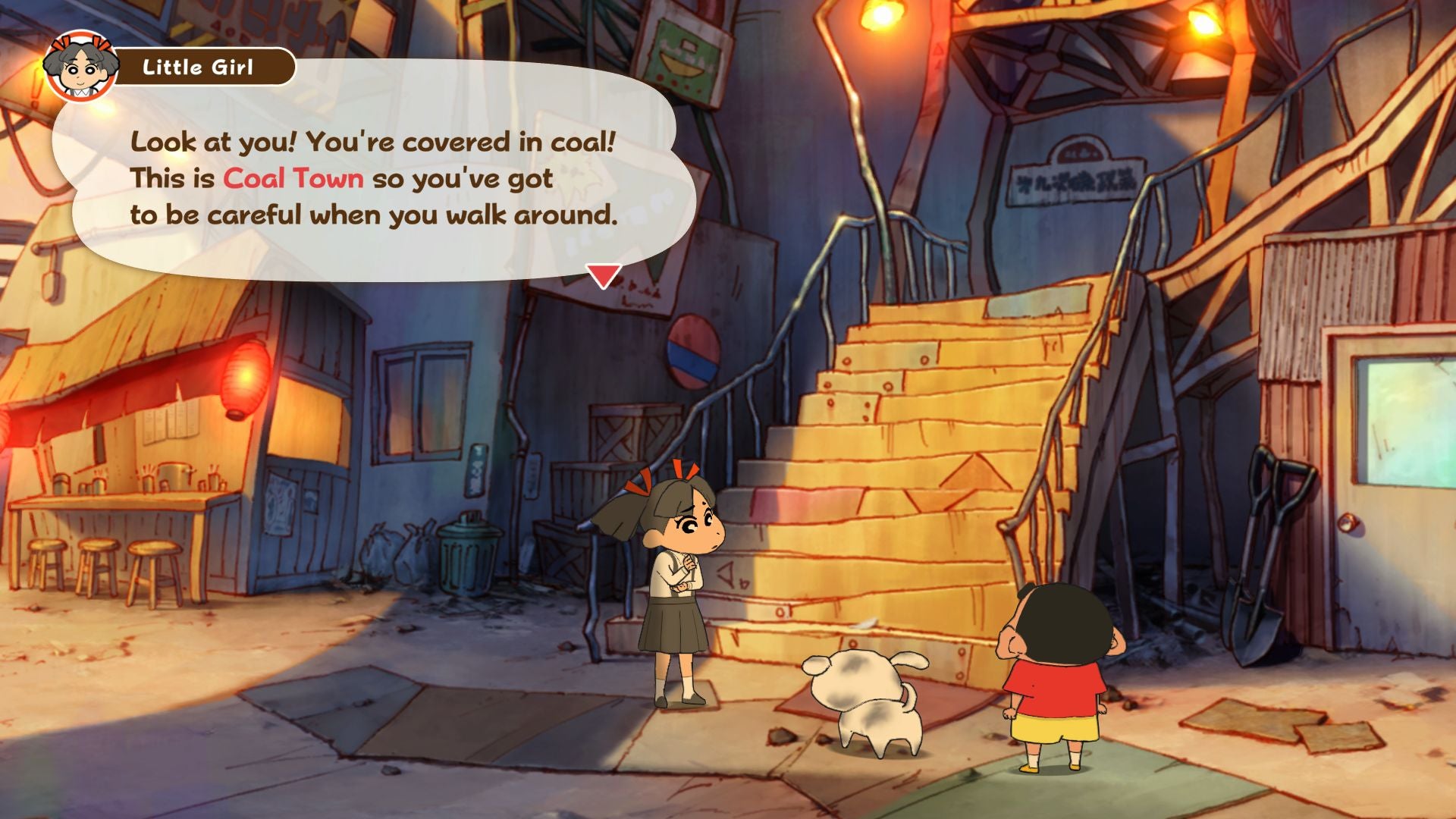 Shin chan: Shiro and the Coal Town