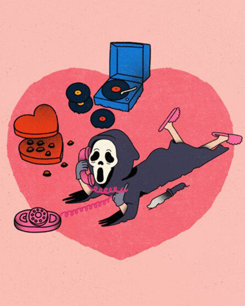 Ghost Face Love Art Print (8 x 10)