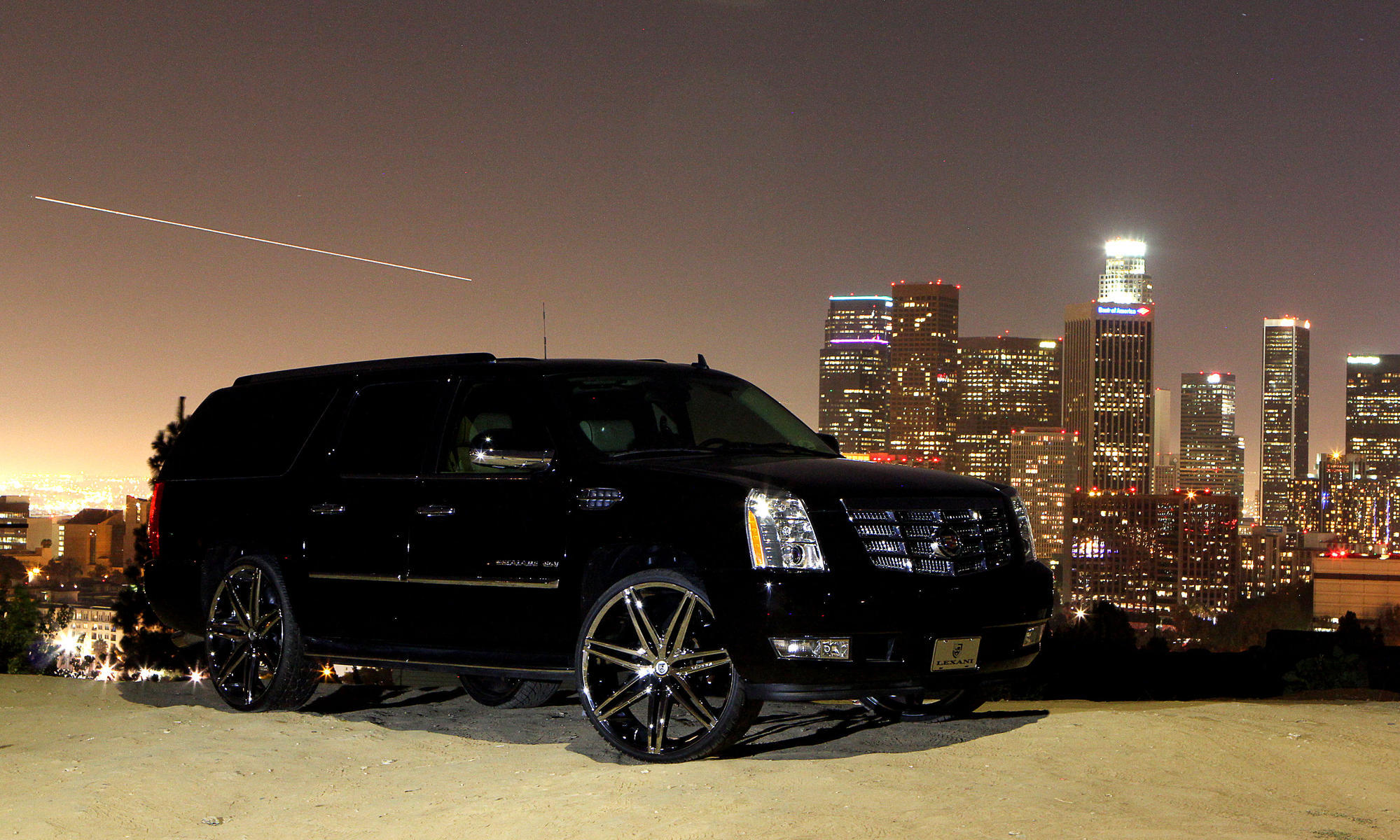 Wallpaper black, cadillac, escalade