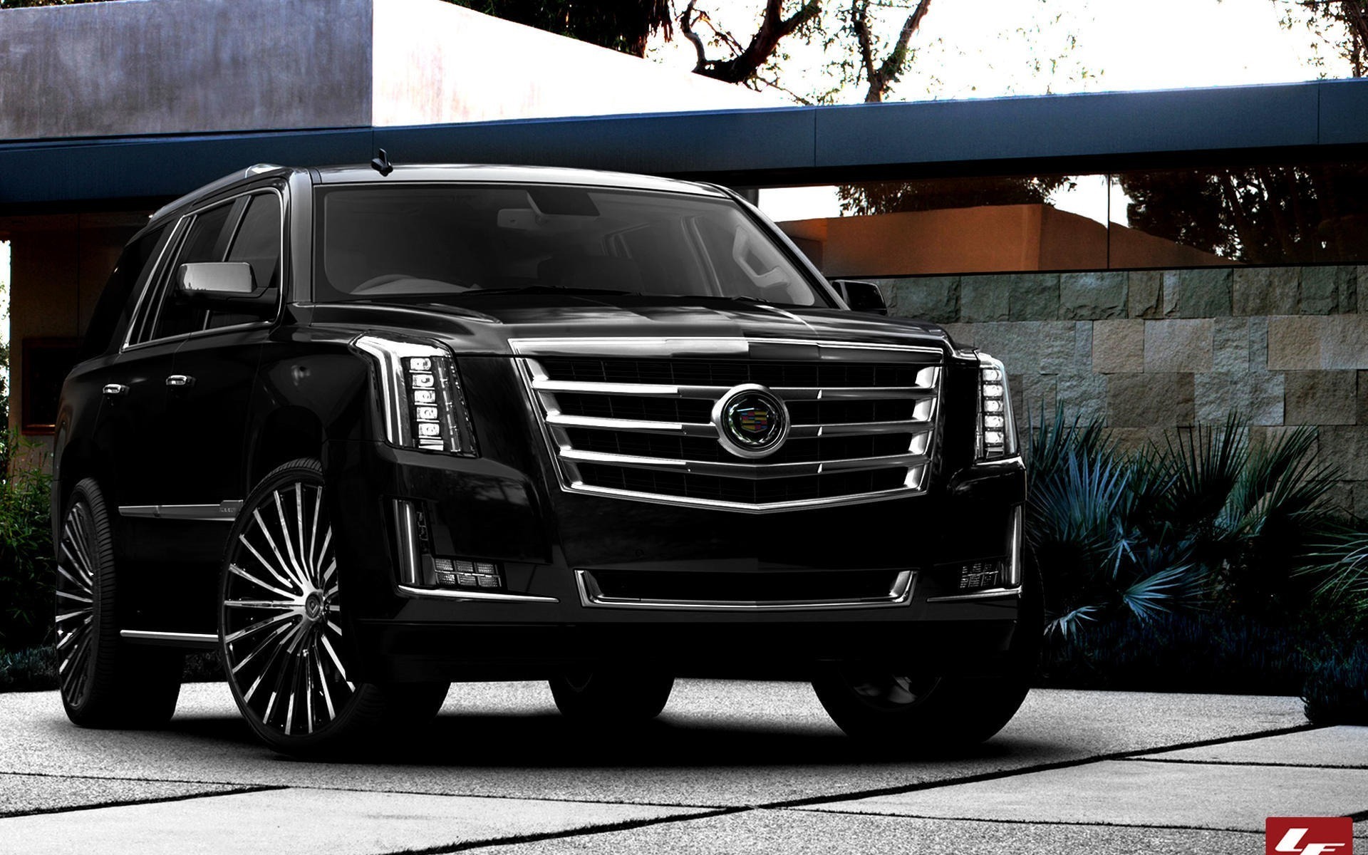 Black Cadillac Escalade HD