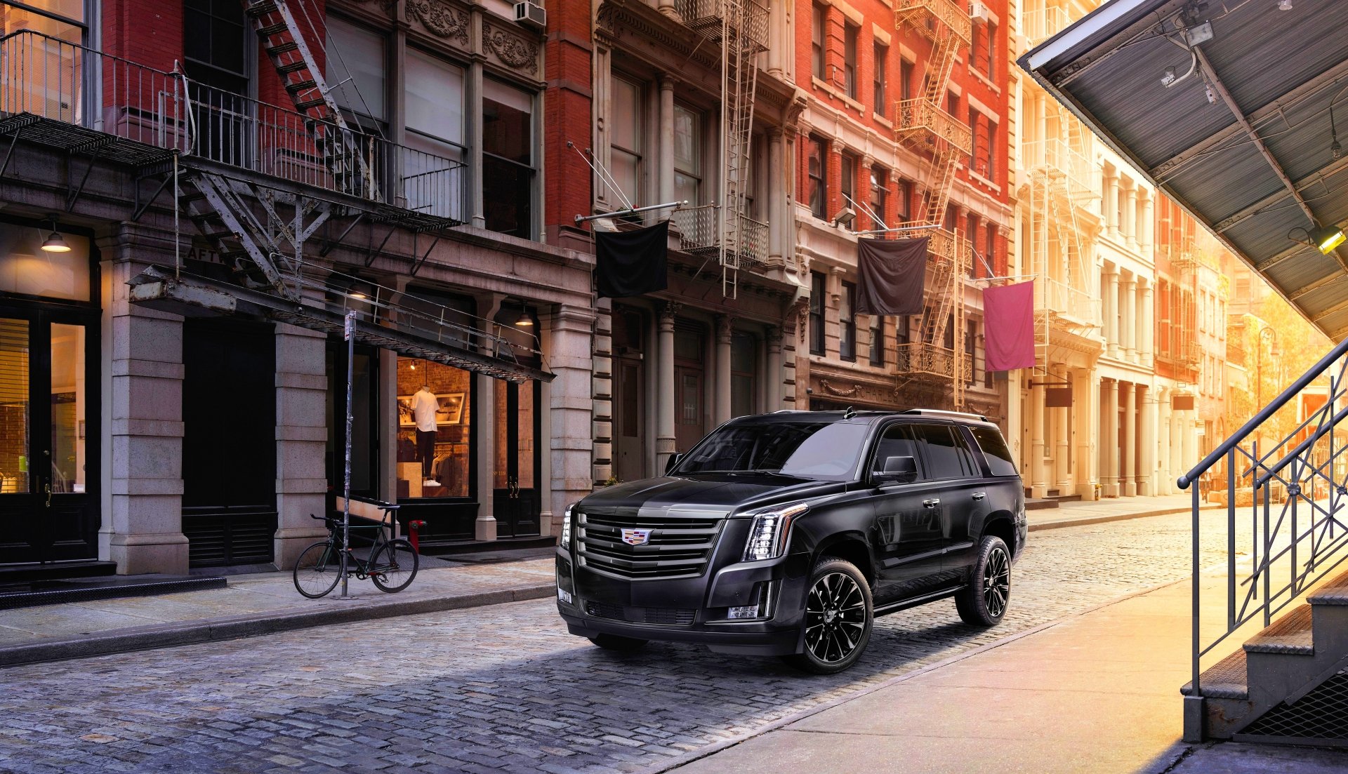 Download SUV Black Car Car Cadillac