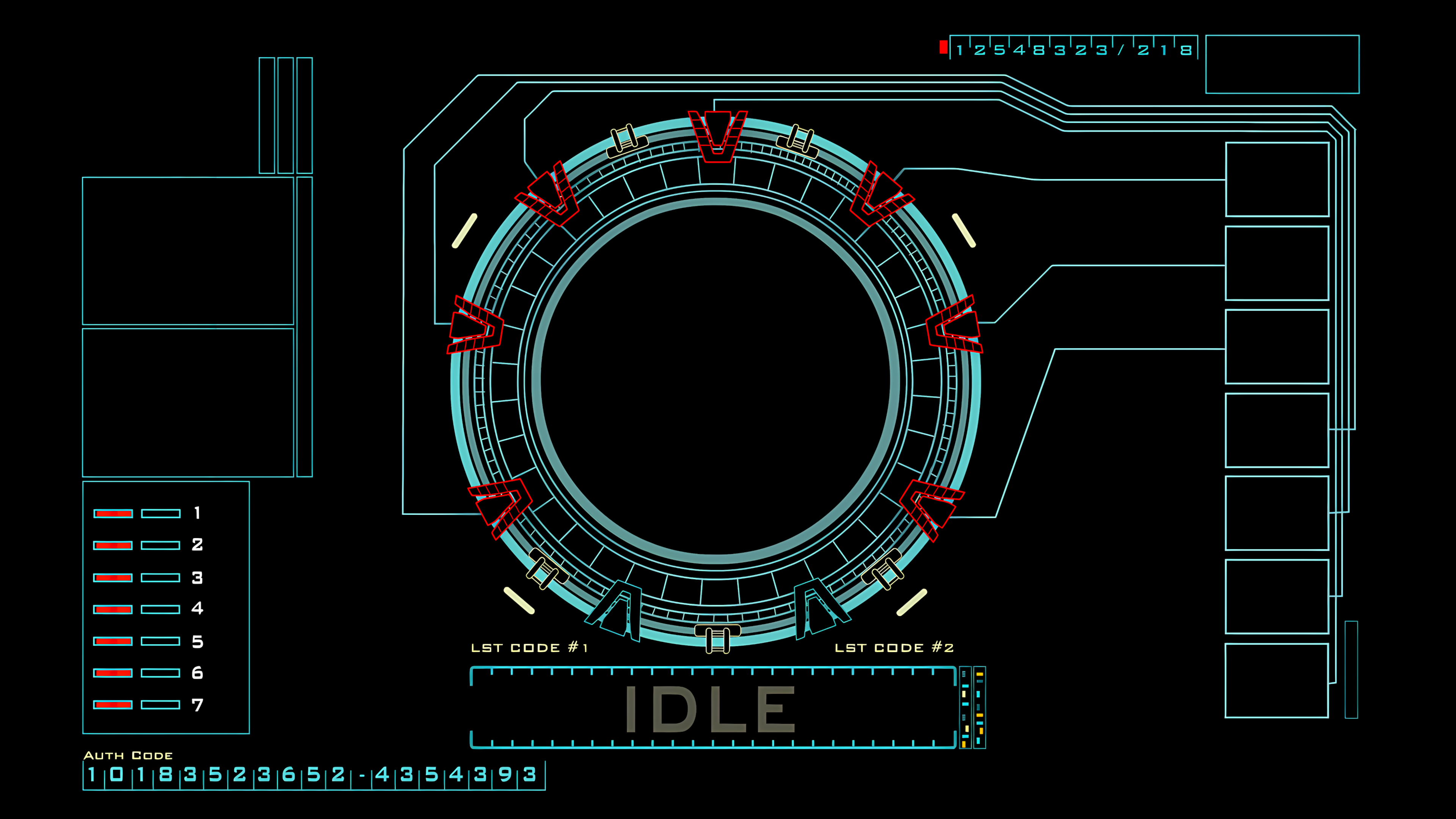 Made a SGC Dialing Computer wallpaper