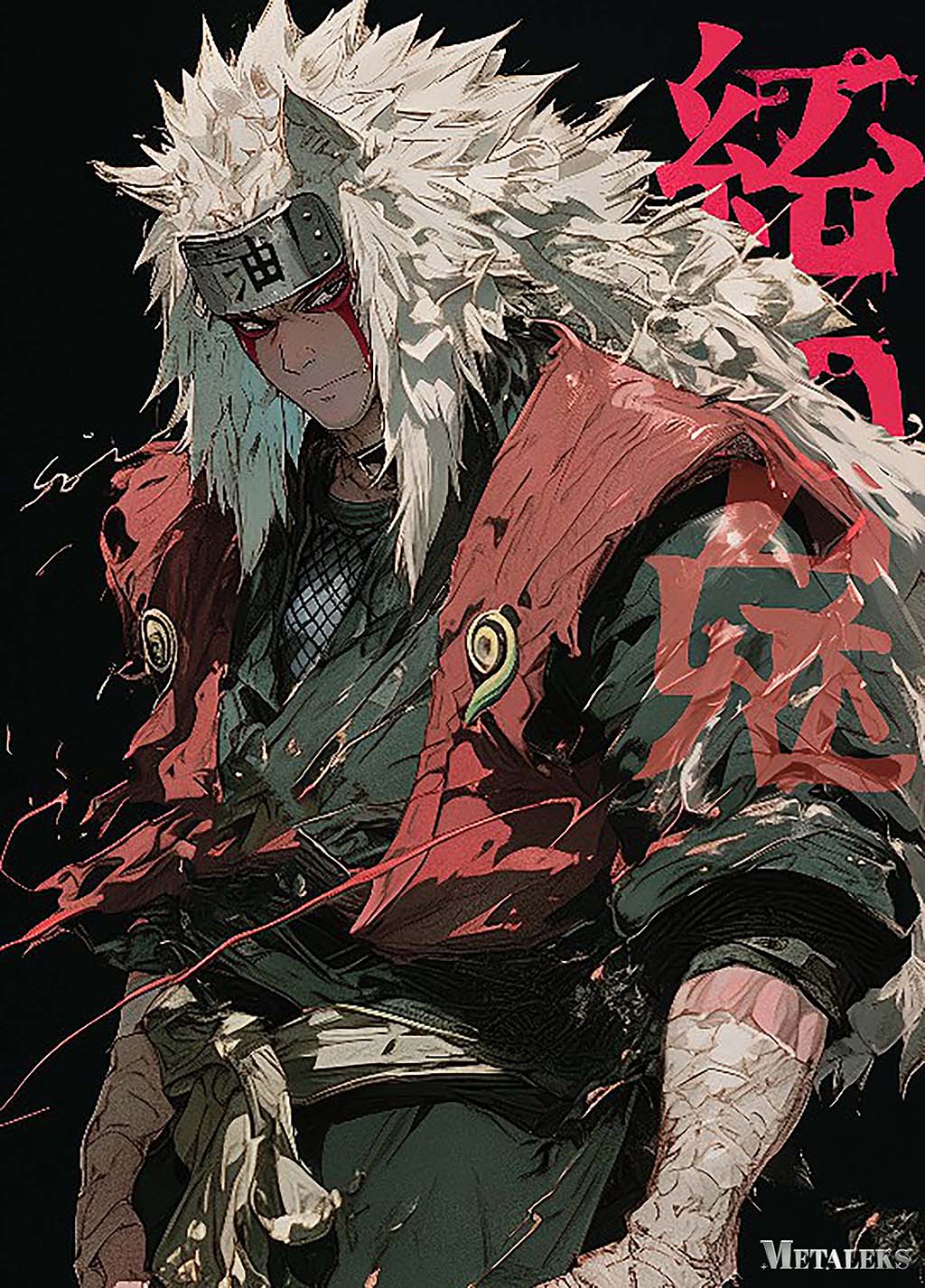 AE028 Jiraiya Anime Naruto