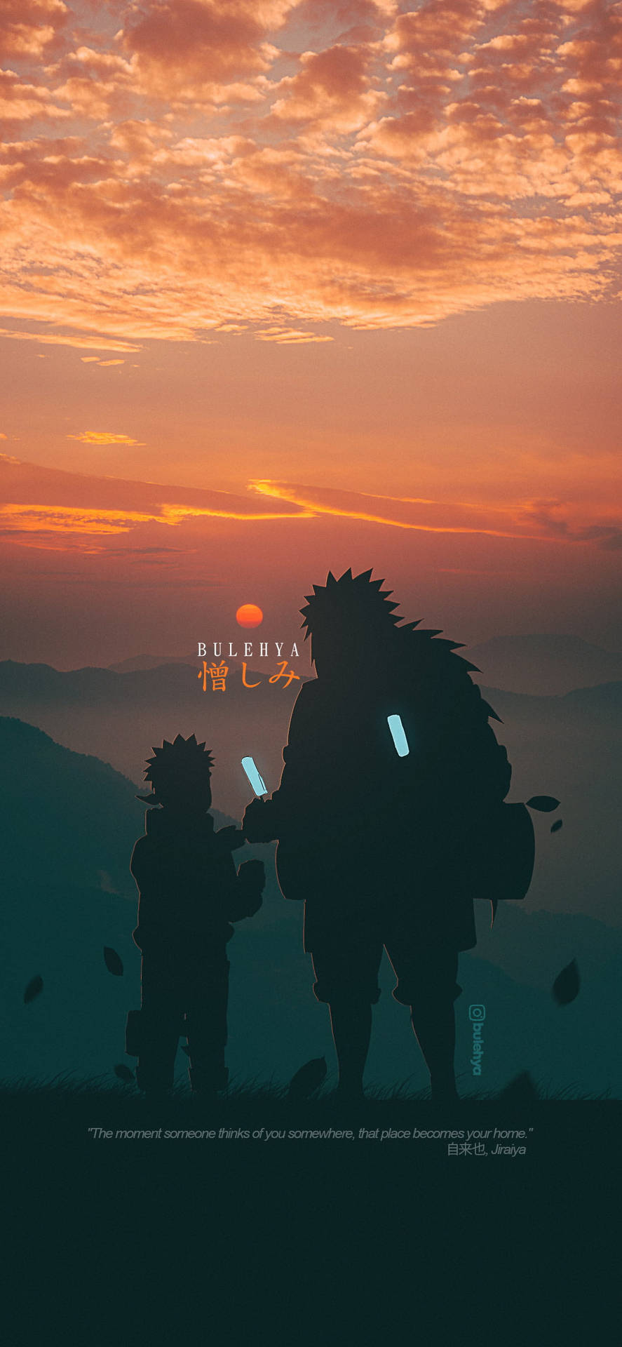 Jiraiya And Naruto Mobile 4K Wallpaper