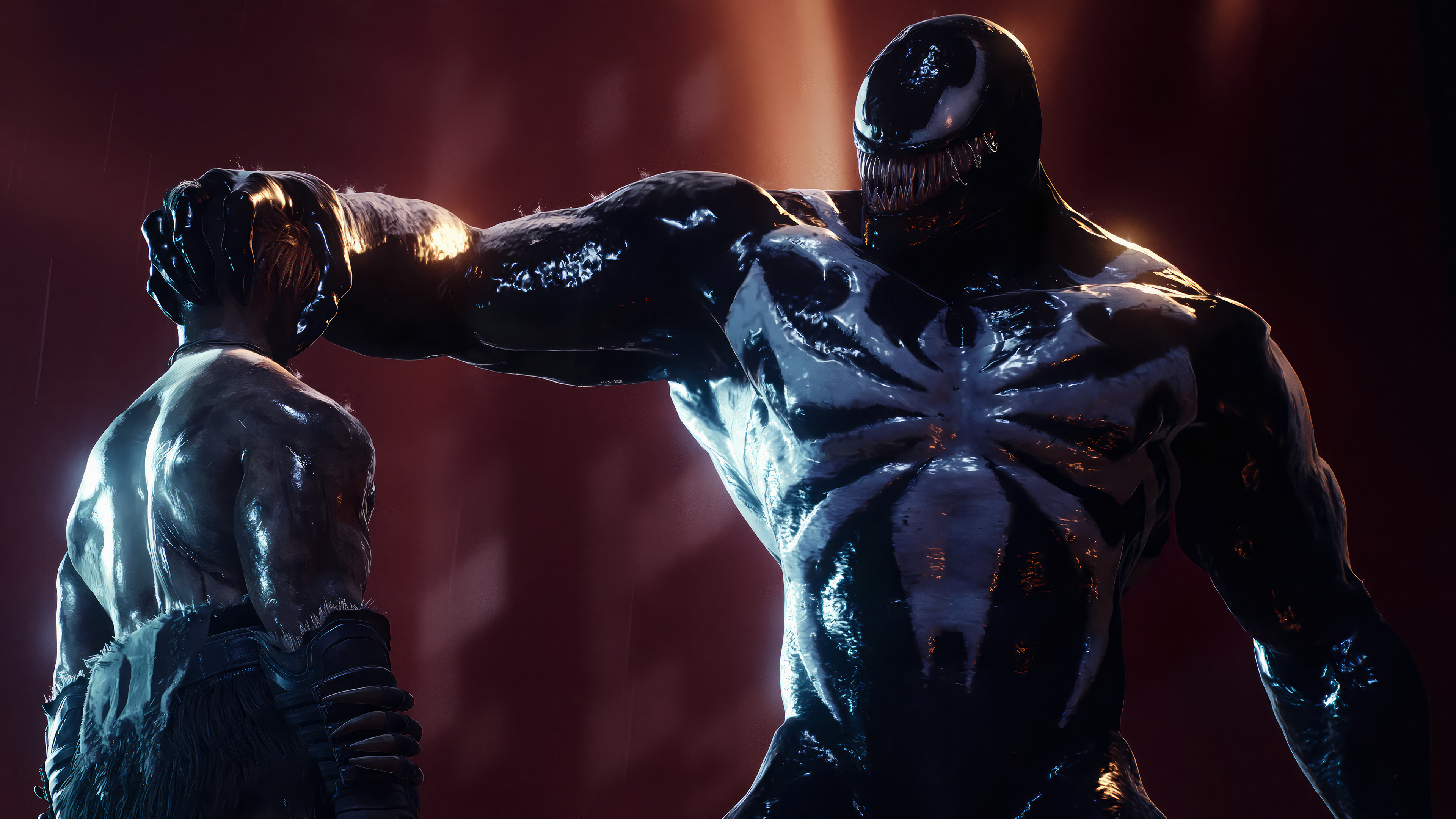 Venom Showdown HD Wallpaper