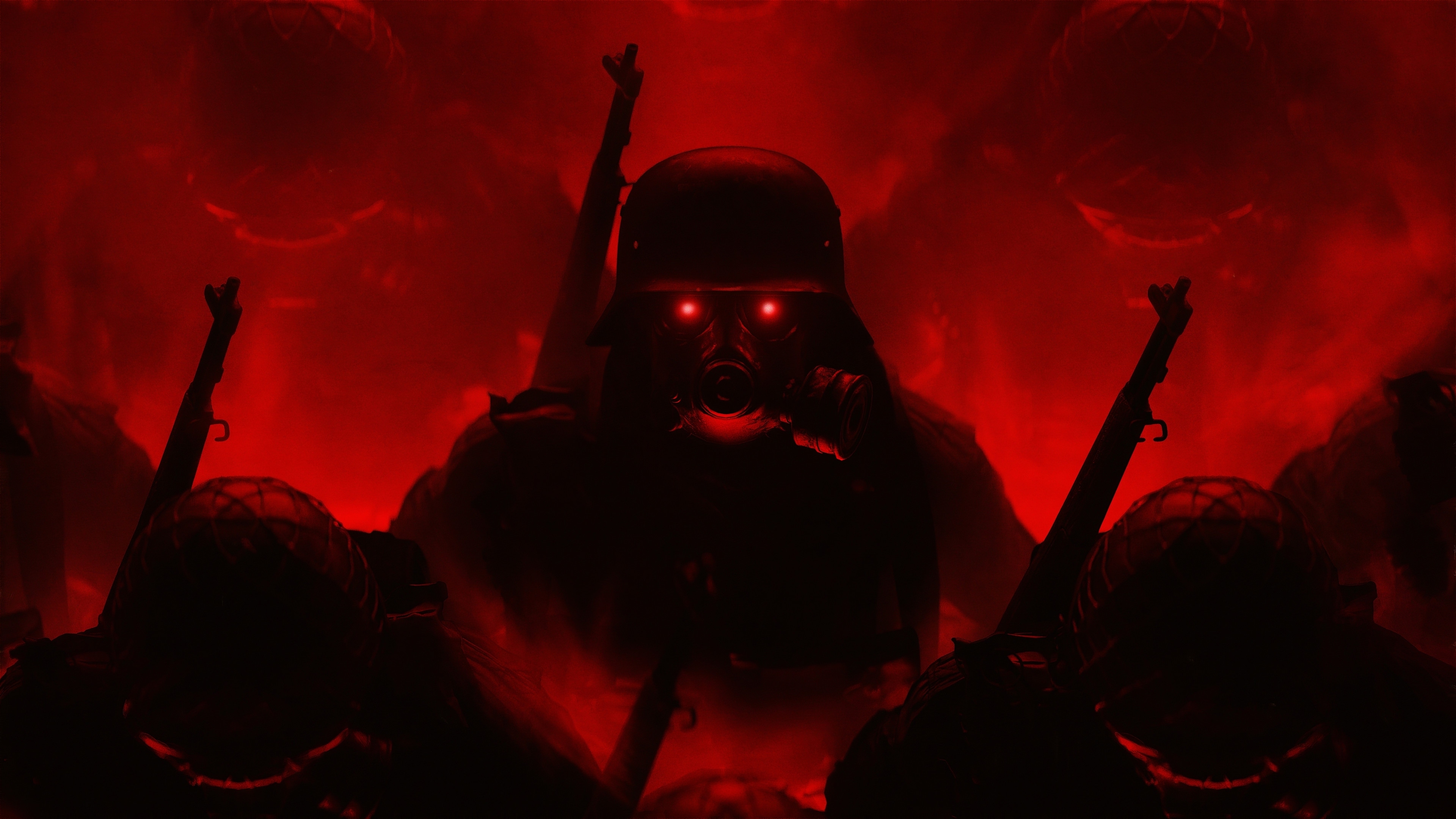 Download wallpaper 3840x2160 soldiers
