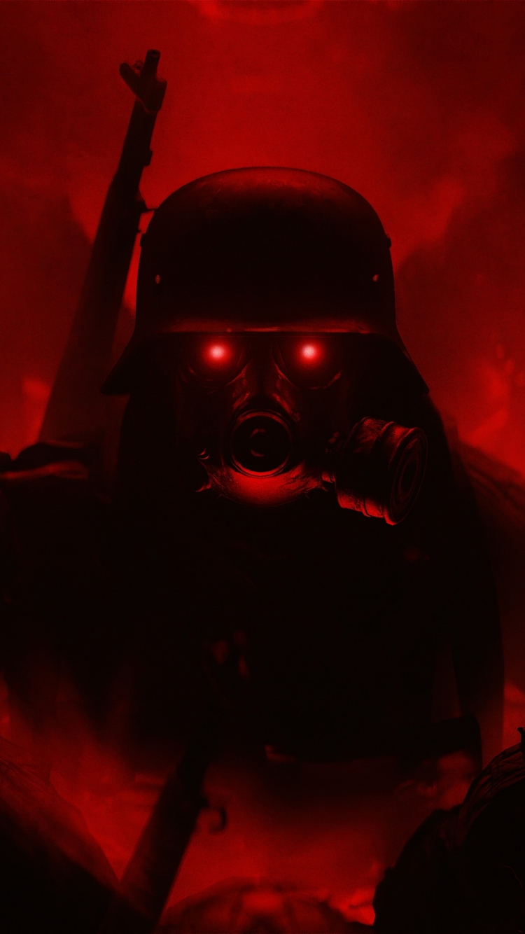 wallpaper 750x1334 soldiers death korps