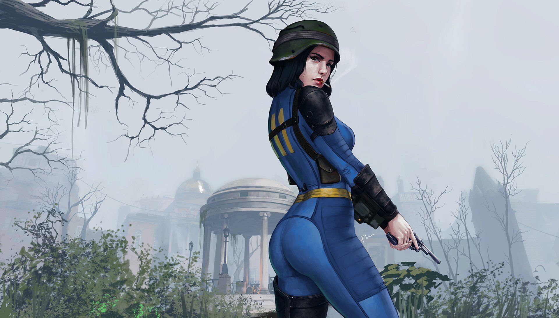 HD wallpaper: Fallout, Fallout 4, Girl