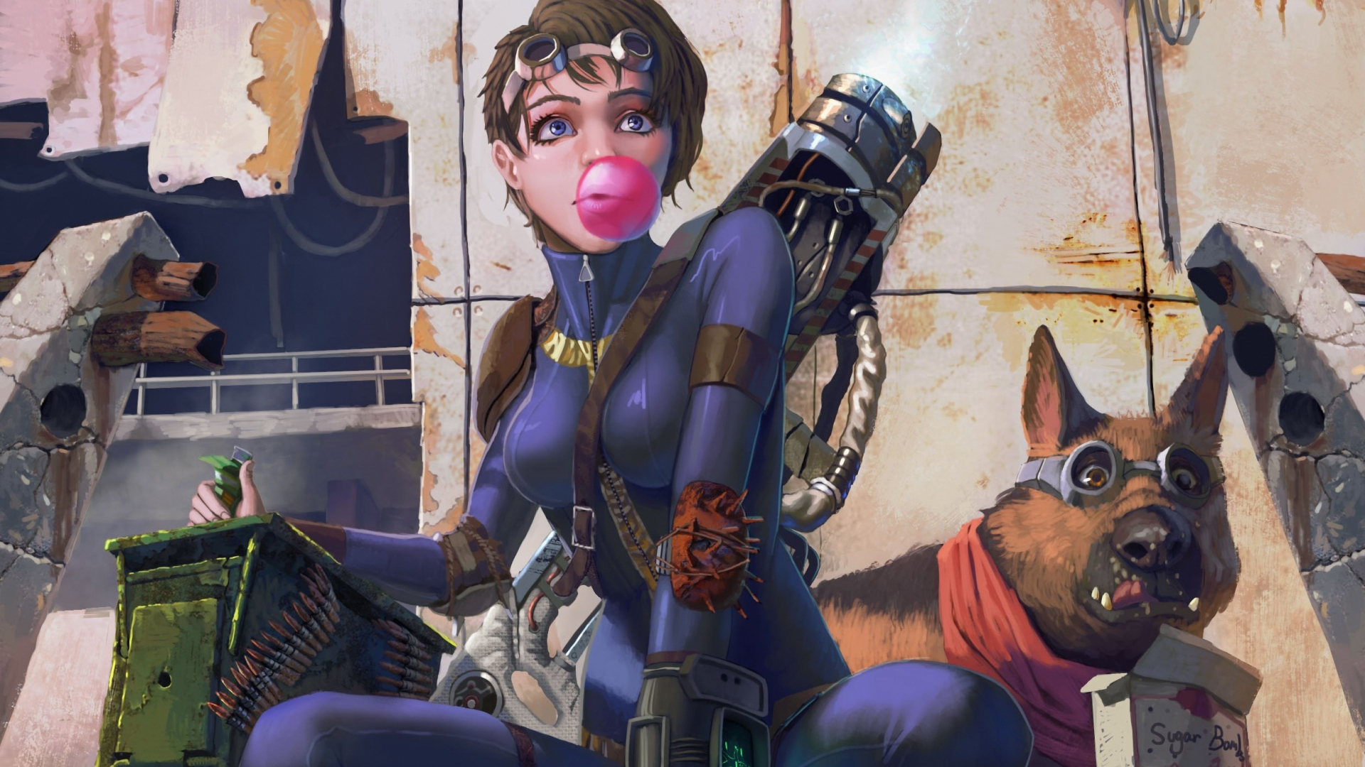 Download wallpaper 1920x1080 fallout