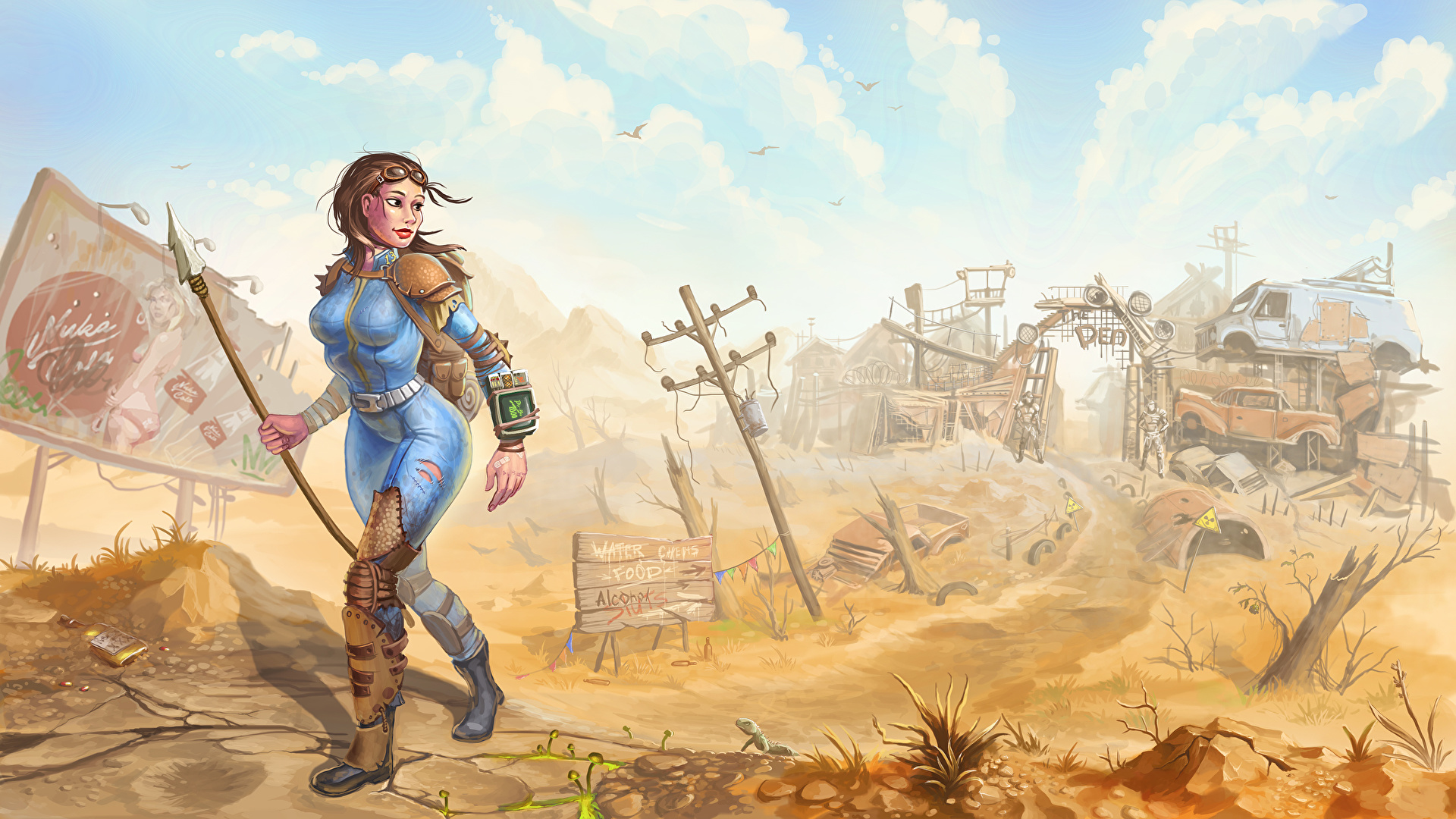 image Fallout Apocalypse Fantasy young