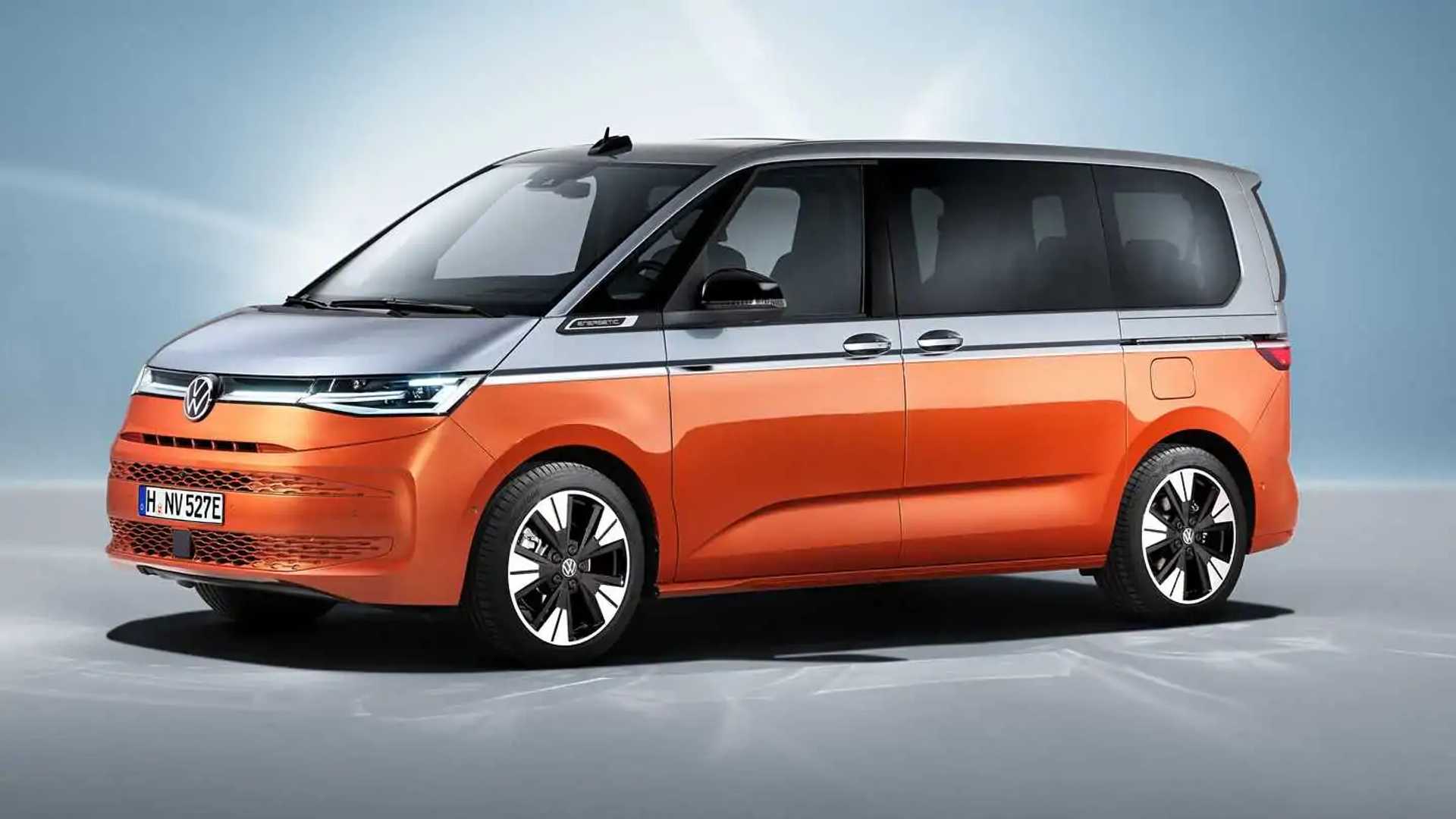 2022 VW Multivan T7 Debuts With More