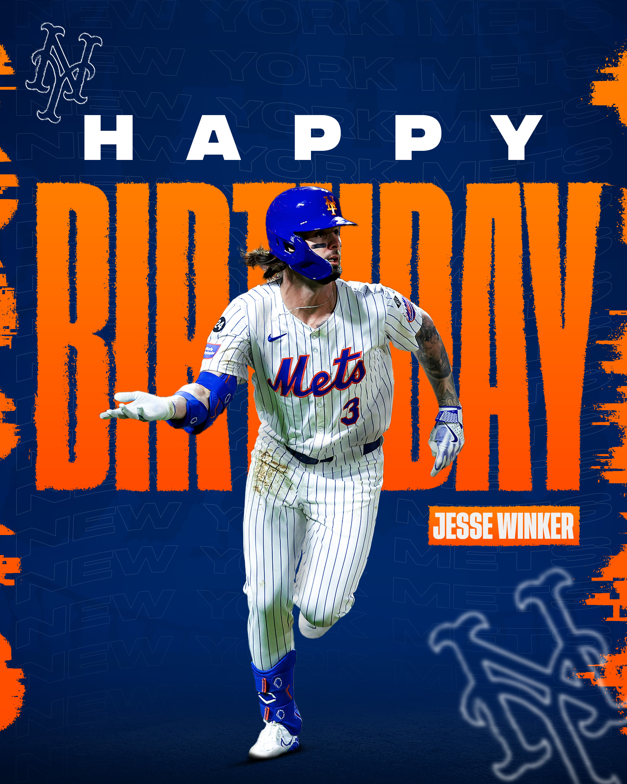 x York Mets birthday