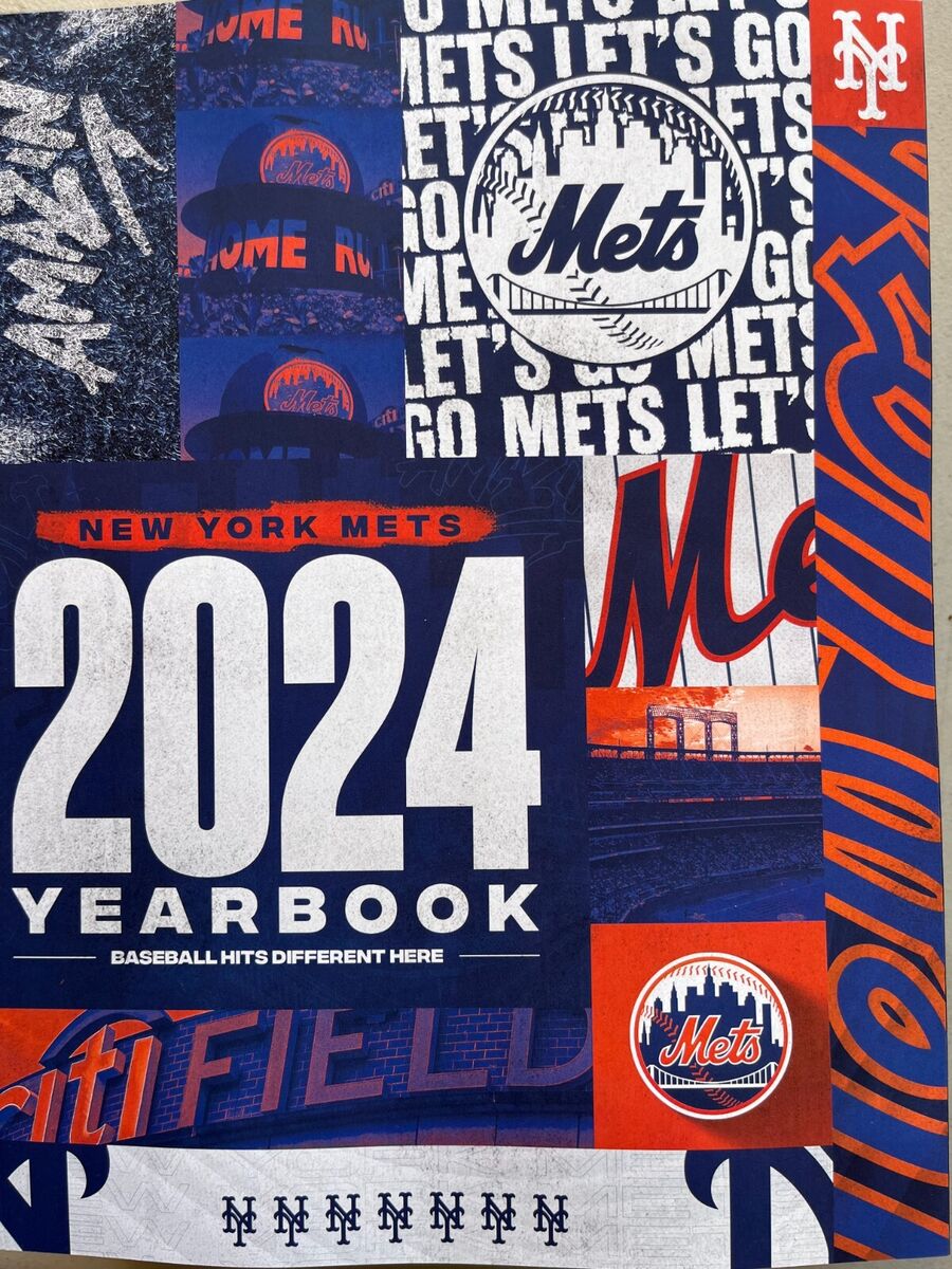 2024 NEW YORK METS N.Y. YEARBOOK MLB