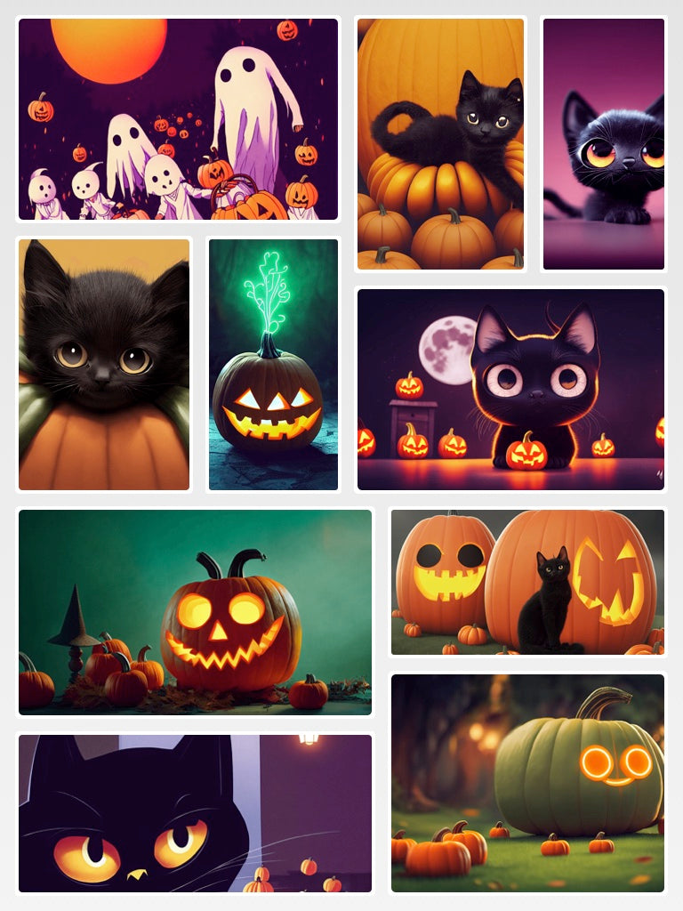Not So Scary Halloween Background