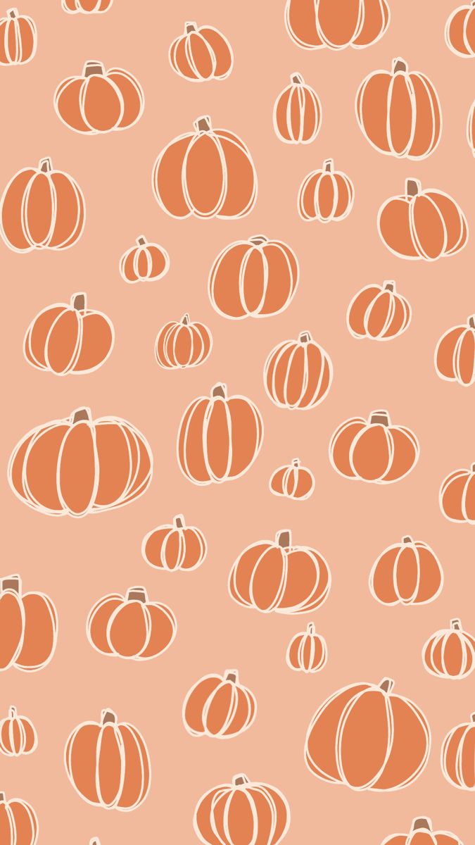 Fall pumpkin iPhone wallpaper background