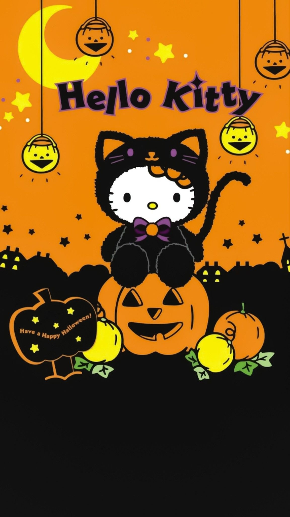 Hello Kitty Halloween Wallpaper