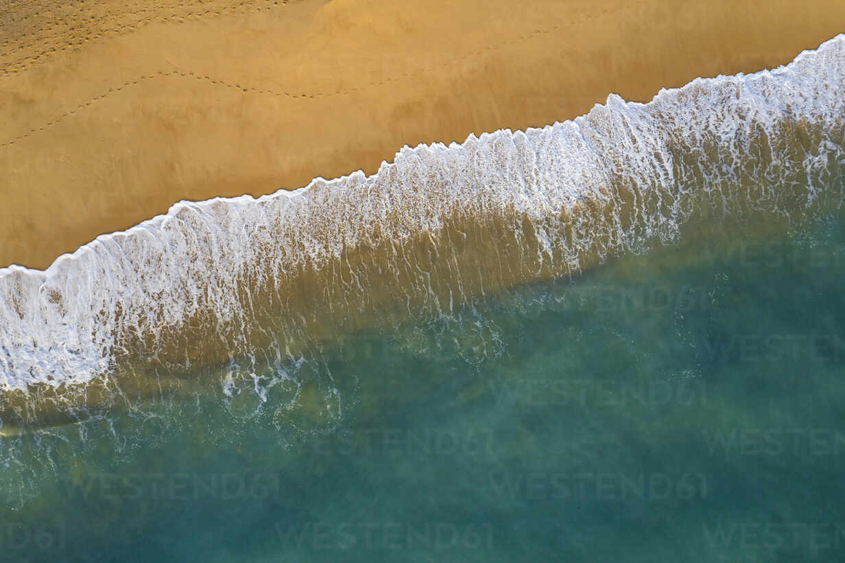 coastline of Praia dos Salgados beach