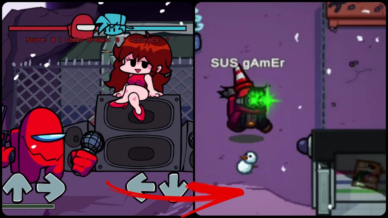 FNF VS Impostor V4 Songs' Background