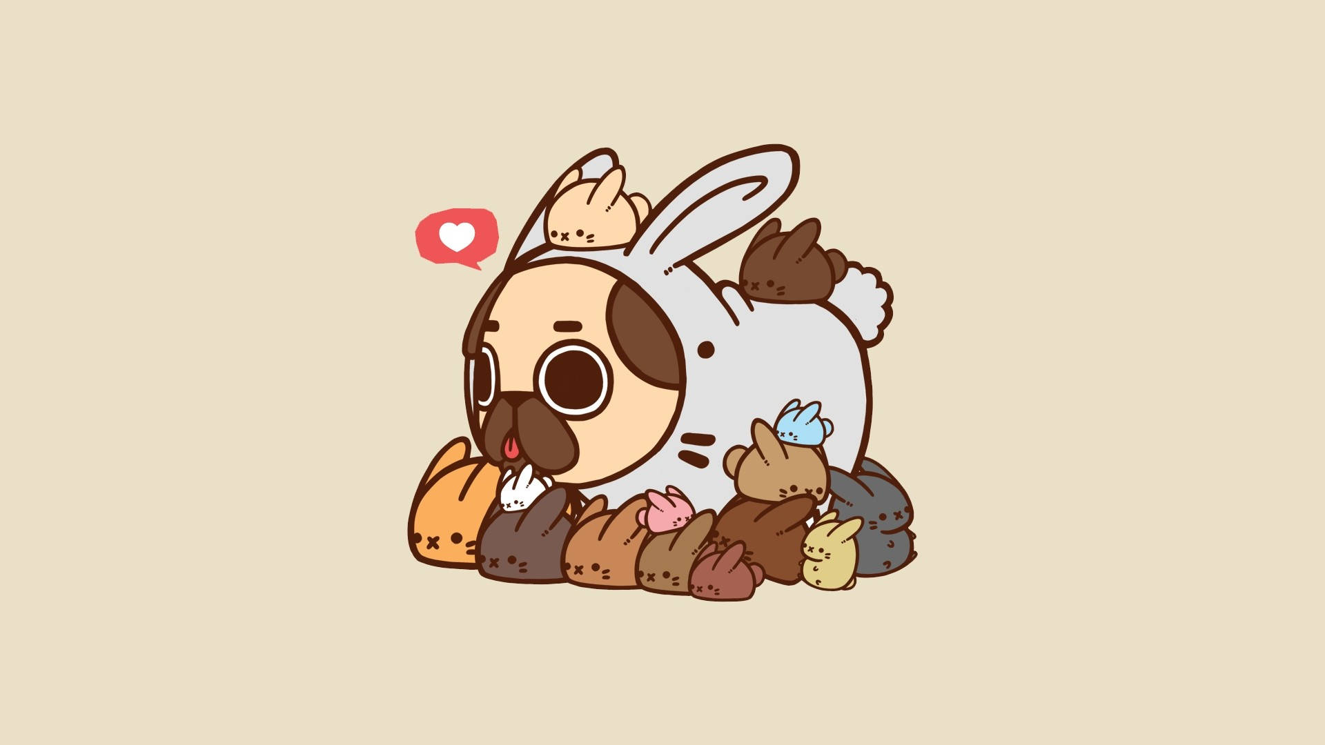Cute Bunny Wallpaper