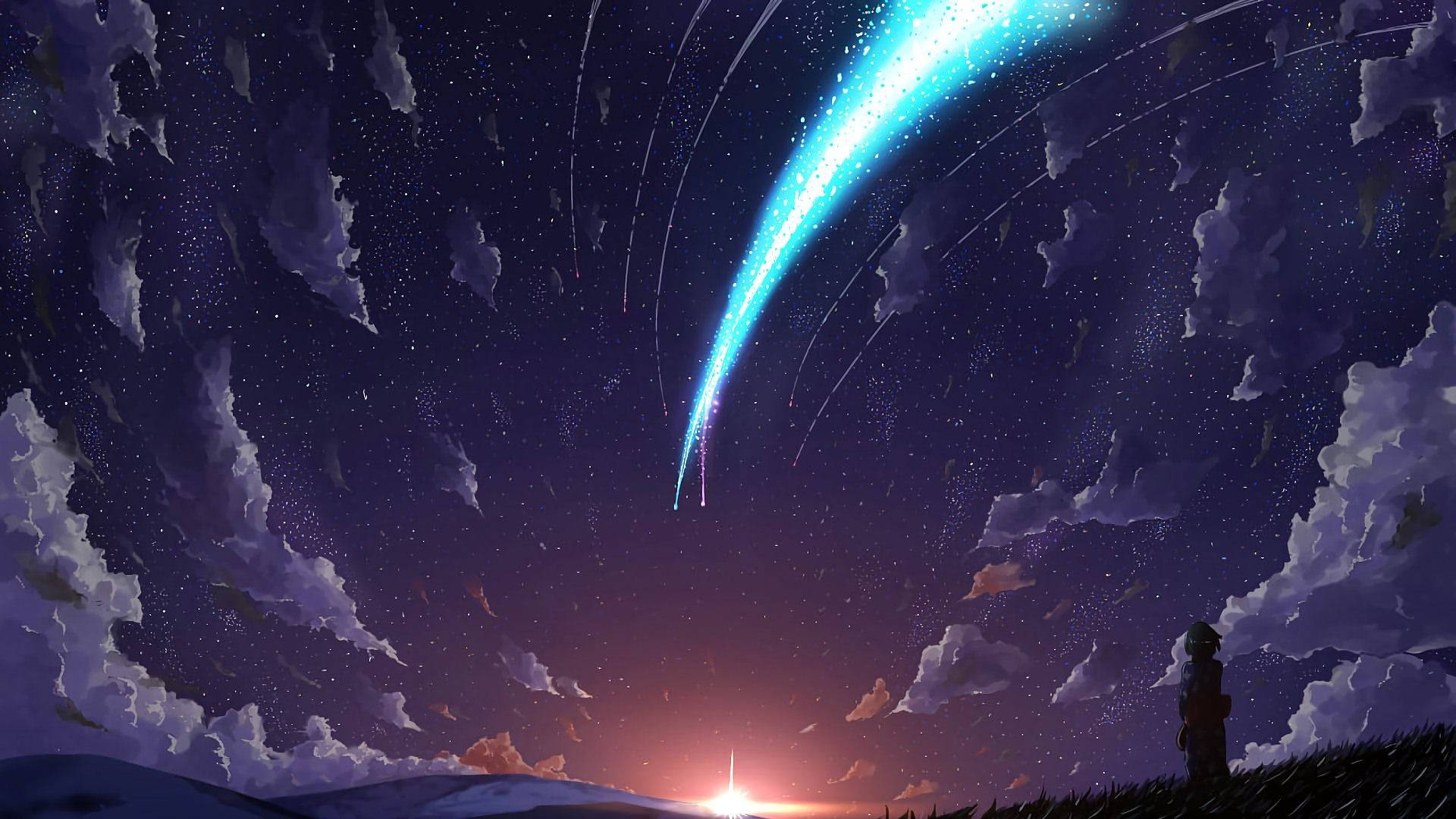 Name Anime Movie With Mitsuha Wallpaper