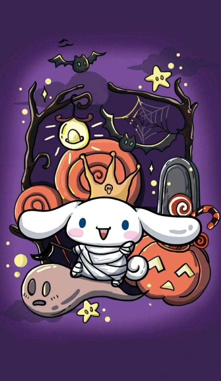 Cinnamoroll Halloween HD Wallpaper