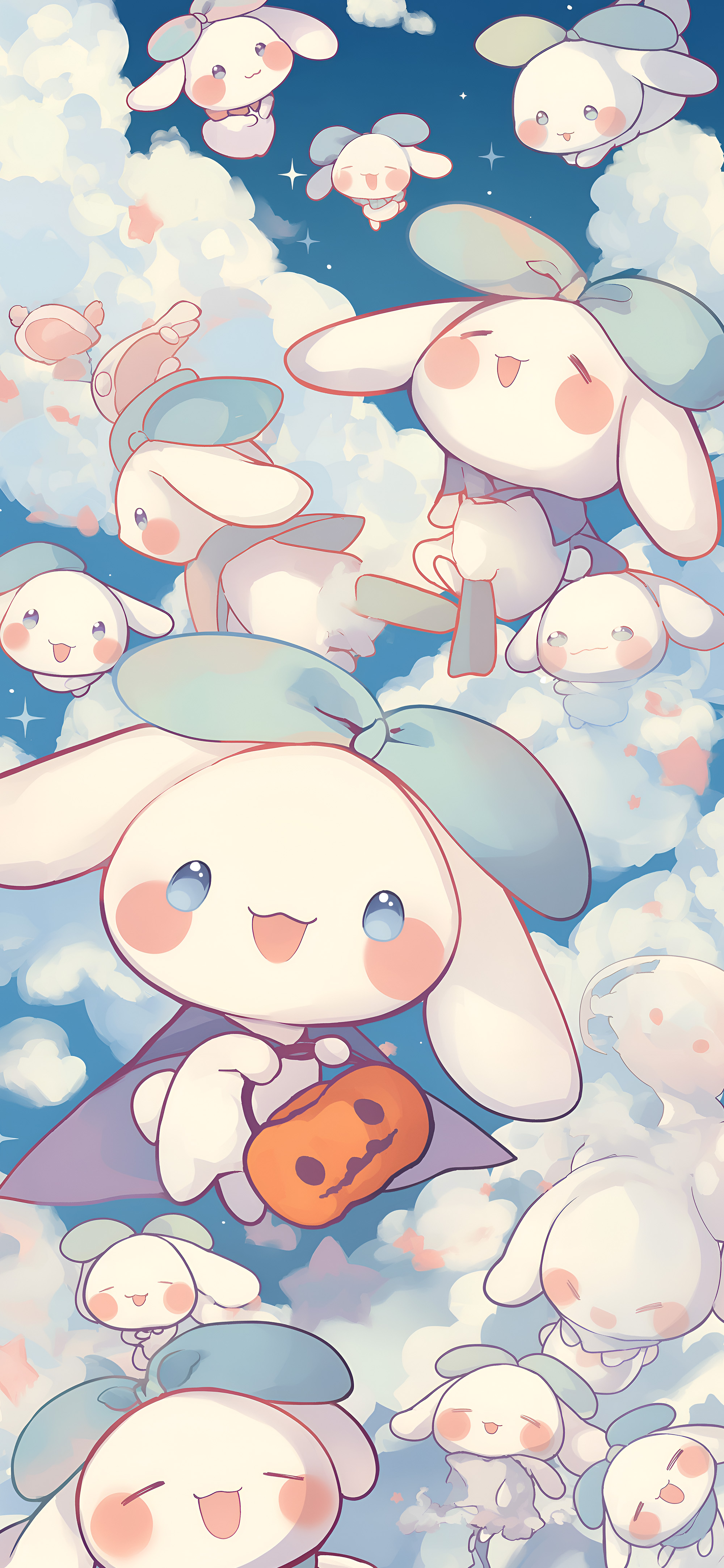 Cute Cinnamoroll Halloween Blue