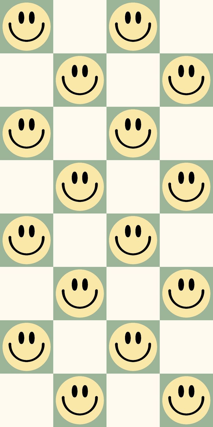 Phone wallpaper, background. Smiley