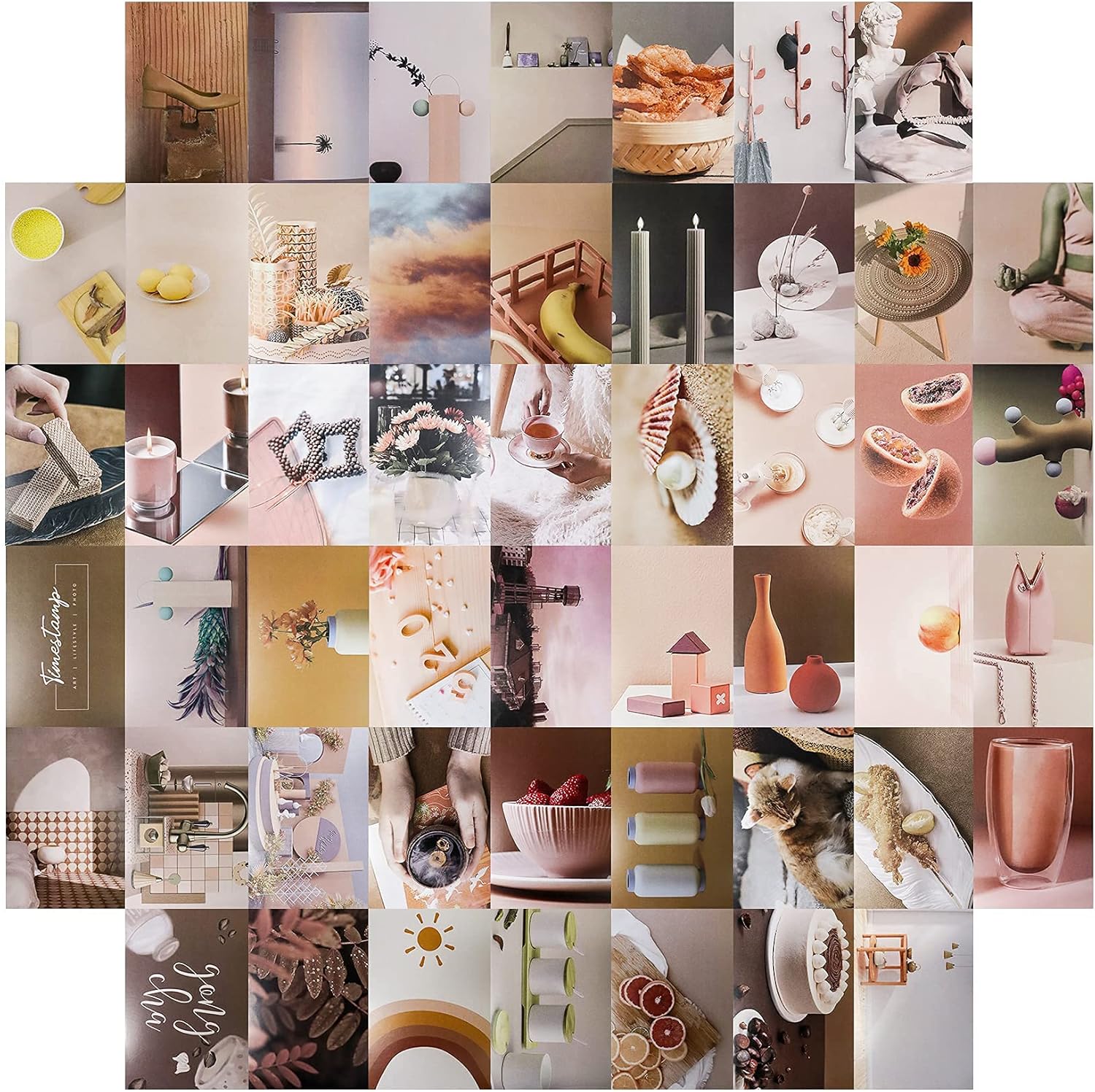 Beige Wall Collage Kit