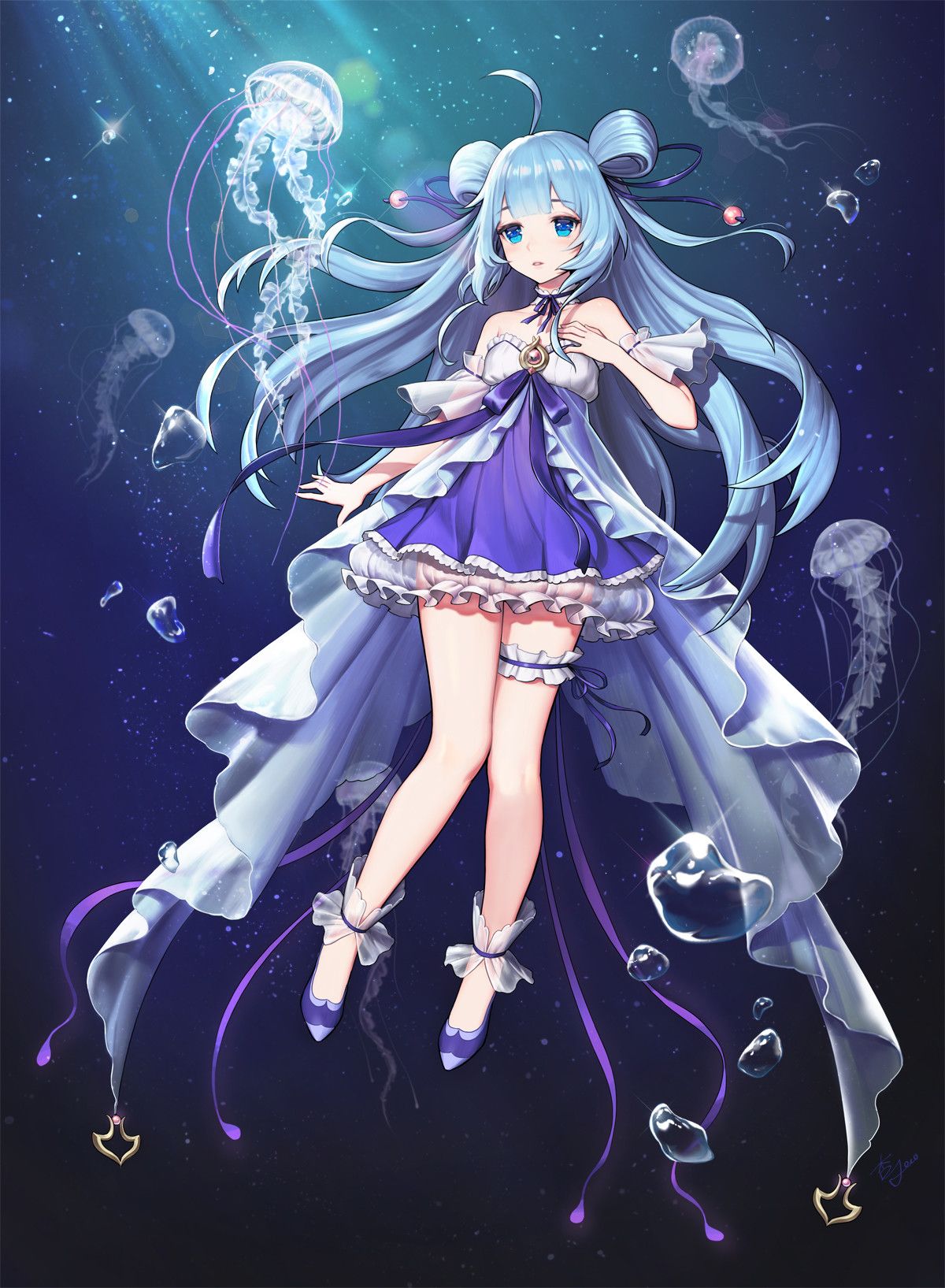 Jellyfish Girl, Anz