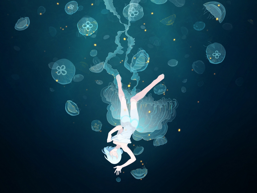 Download wallpaper 1024x768 underwater