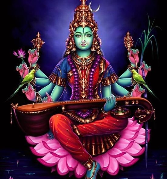 saraswati goddess, shakti goddess, kali