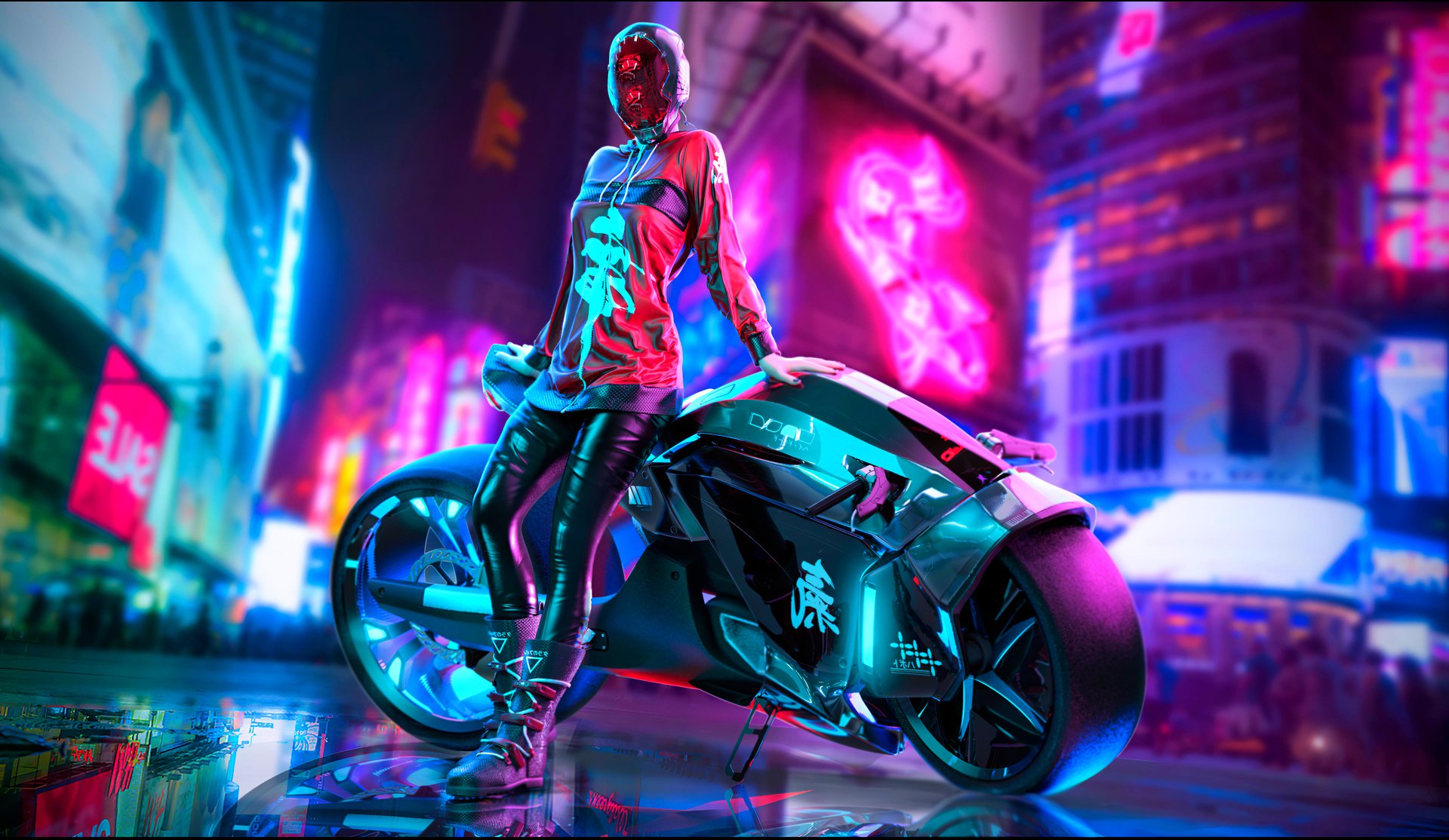 Cyberpunk 2077 Anime Anime Girl
