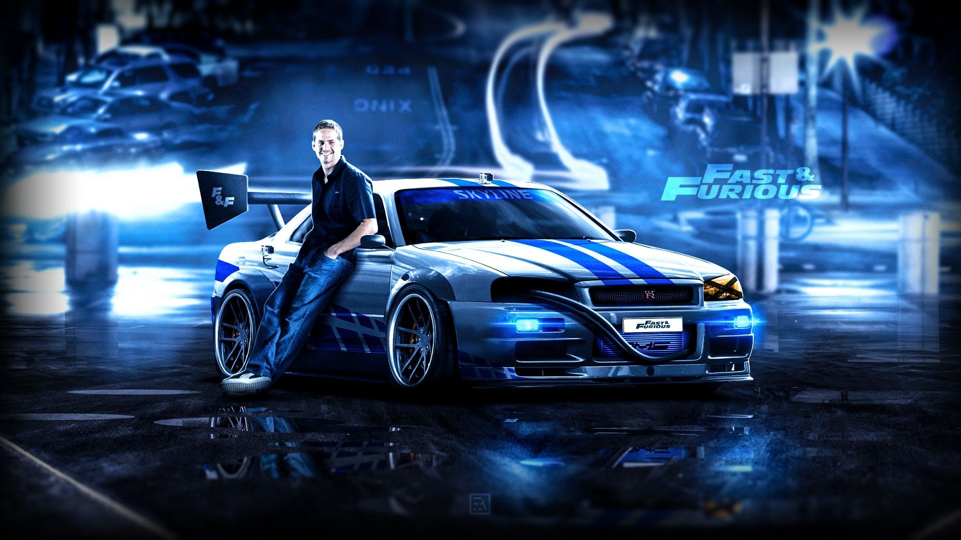 Fast and Furious Skyline Wallpaper 17