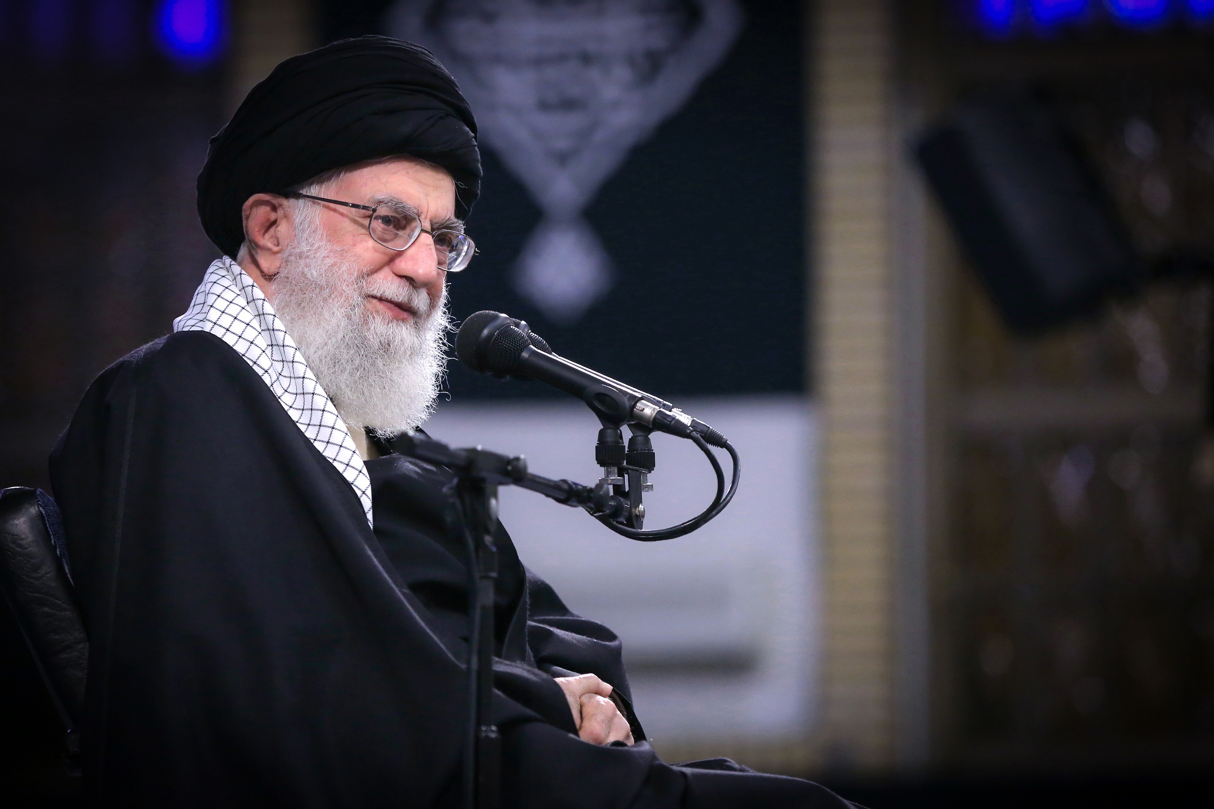 Iran's leader Ali Khamenei said his