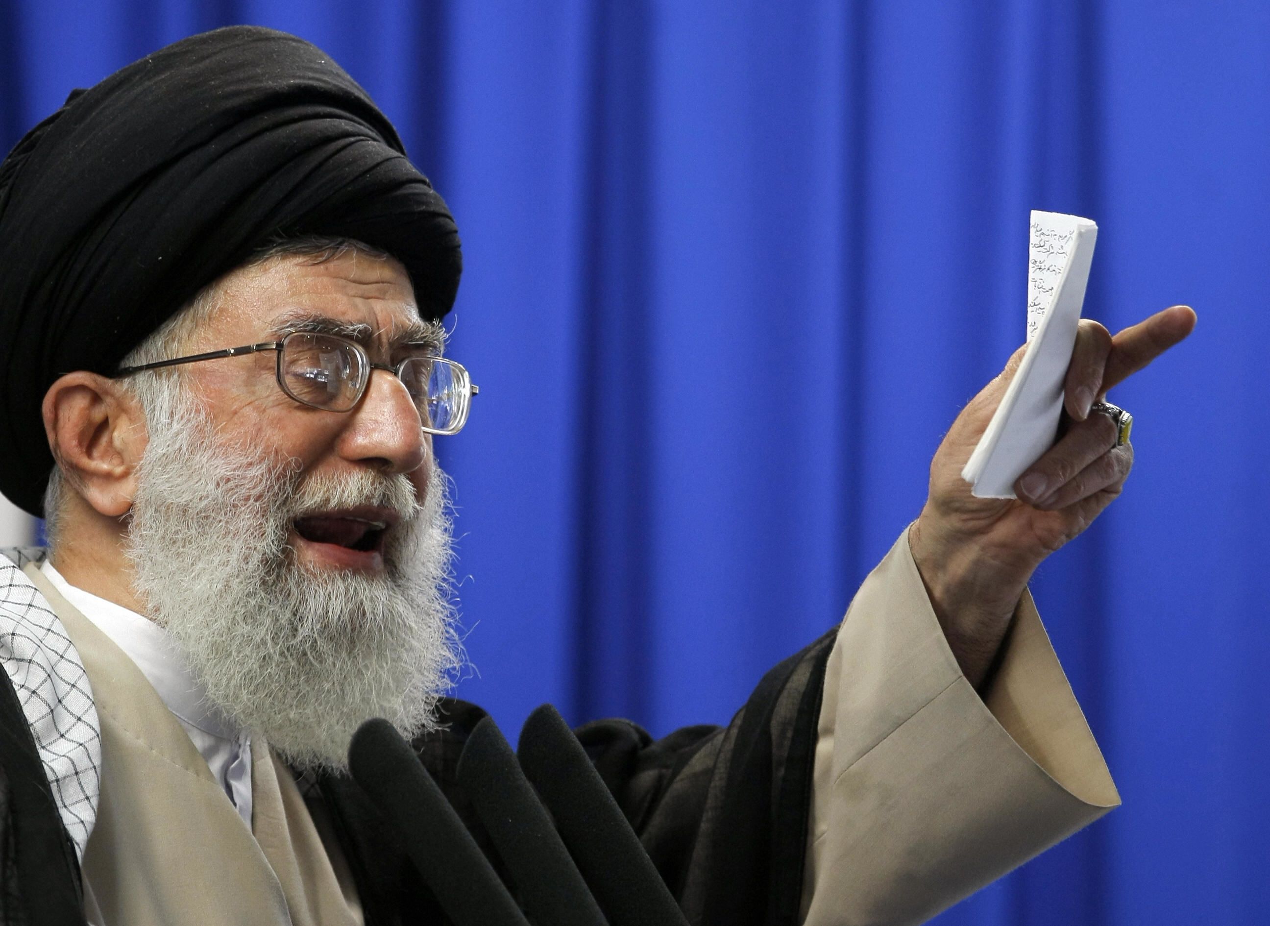 Iran's Khamenei: Israel won't exist