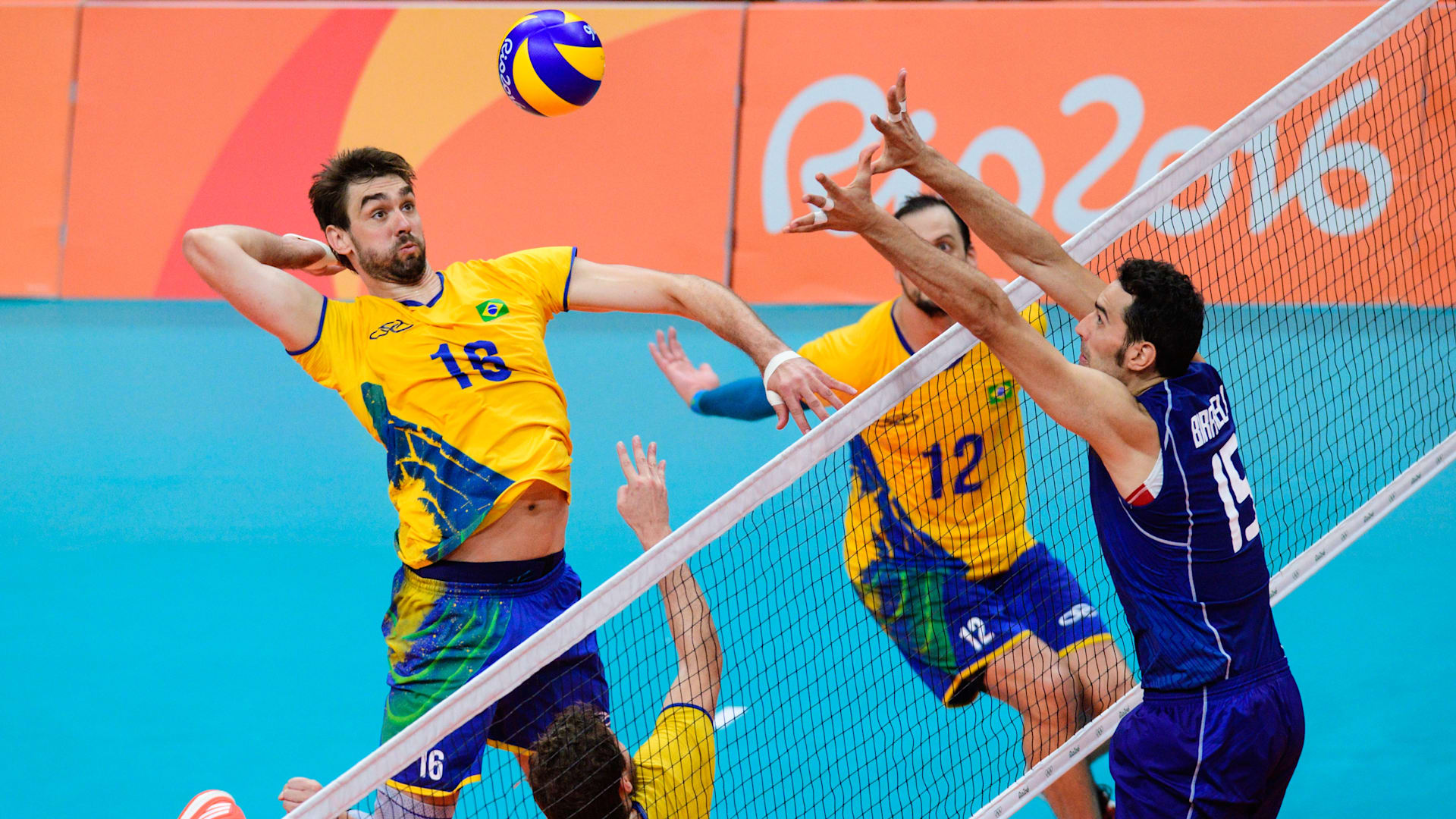 dominating volleyball