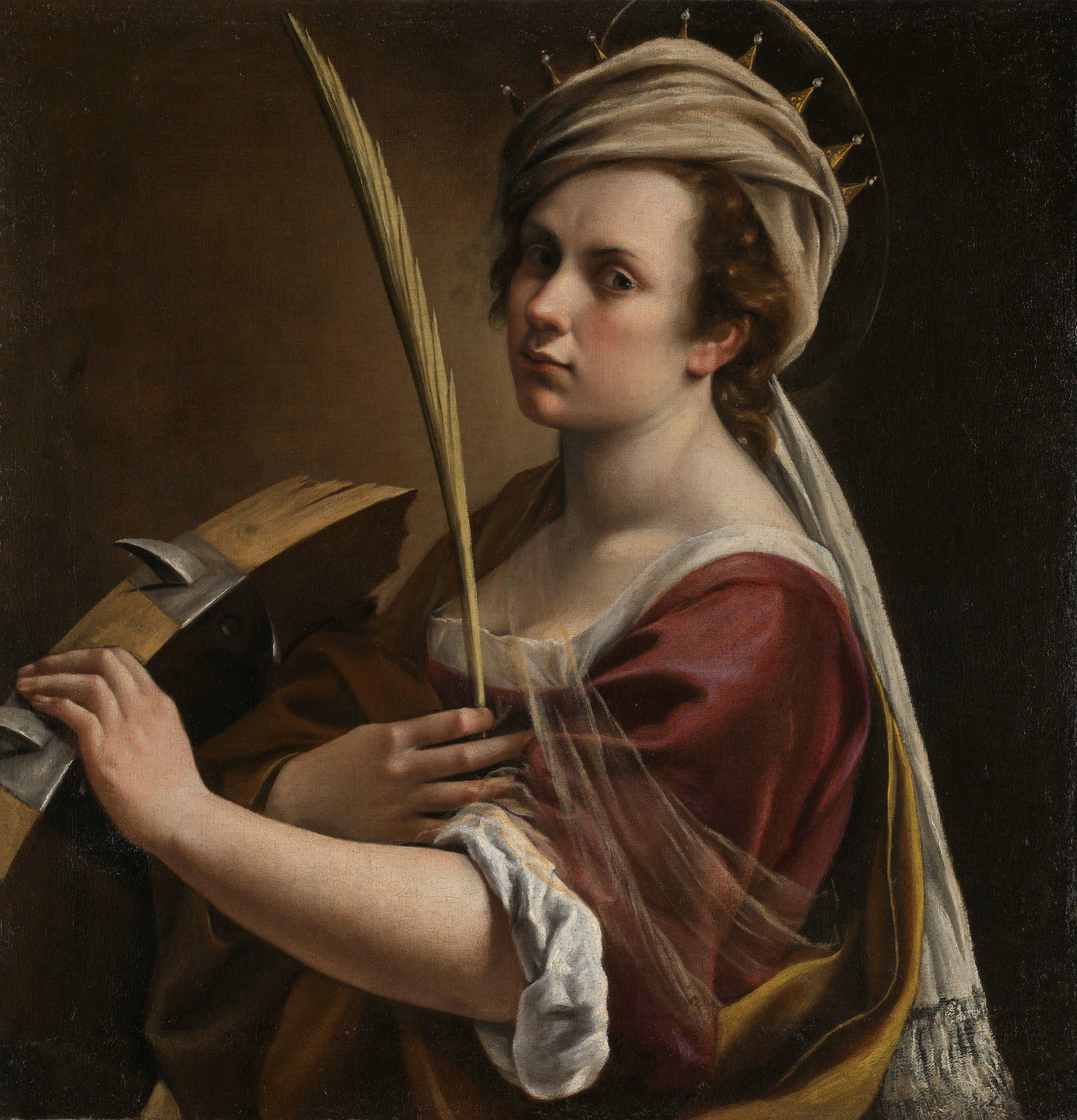 Artemisia Gentileschi Portrait