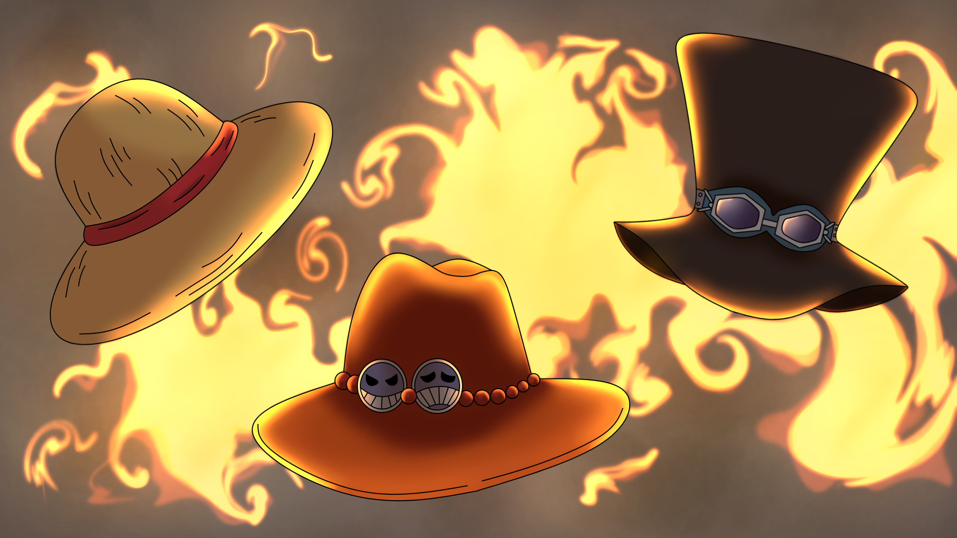 one piece three brothers