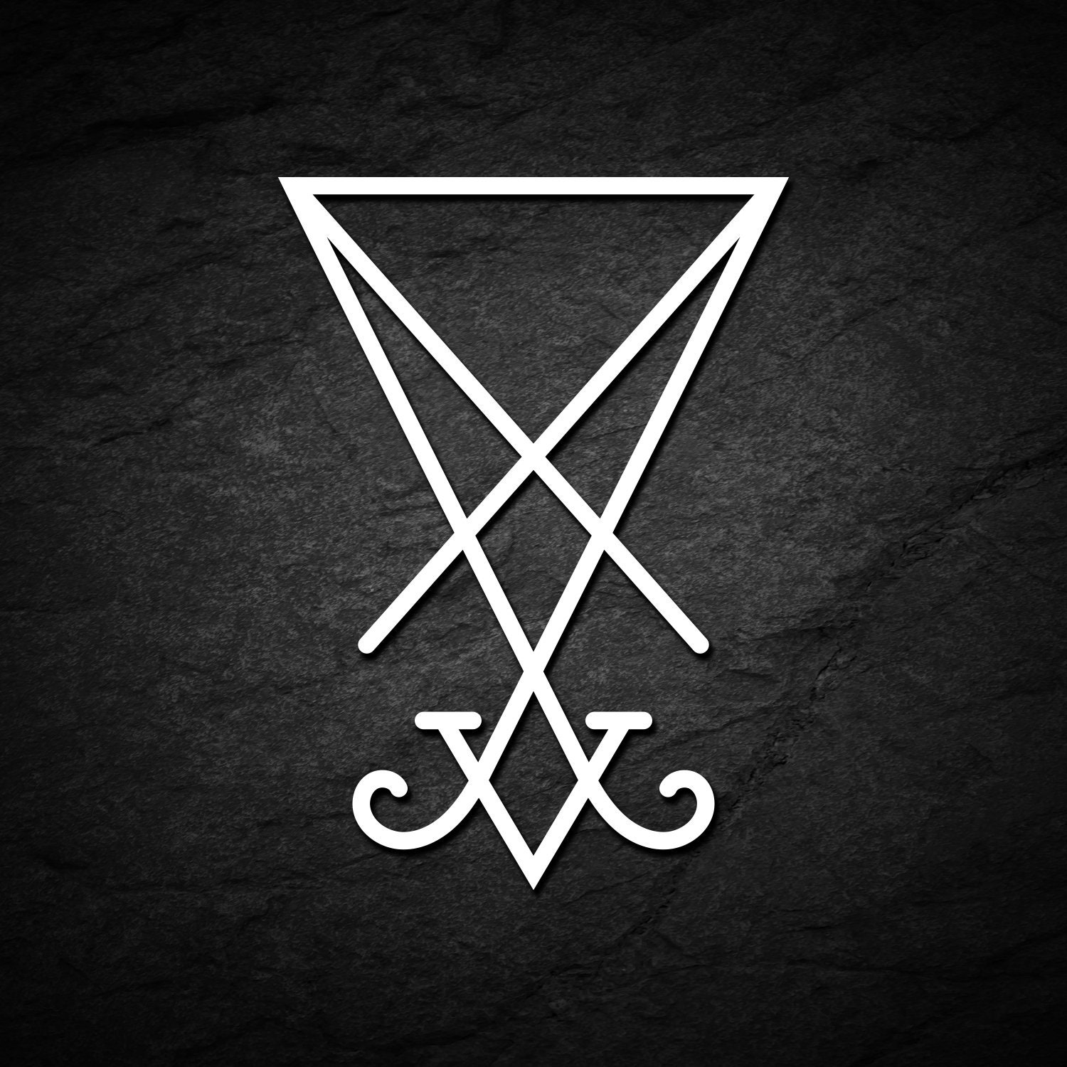 Sigil of Lucifer Decal Sticker Occult