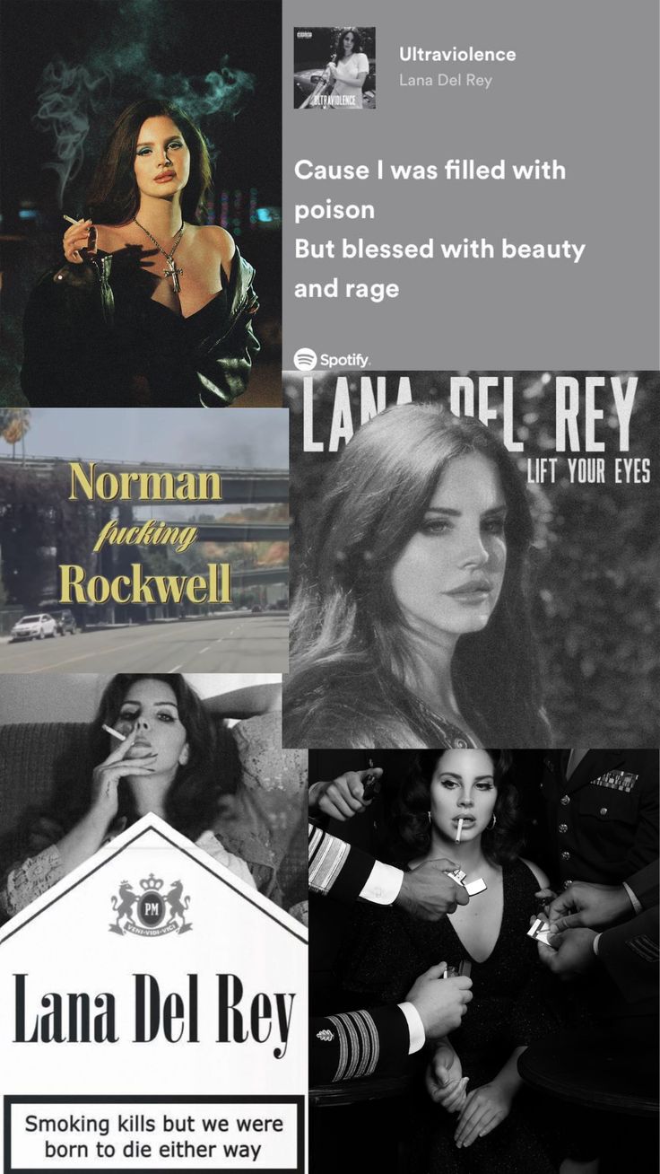 Lana Del Rey Aesthetic Phone Wallpaper