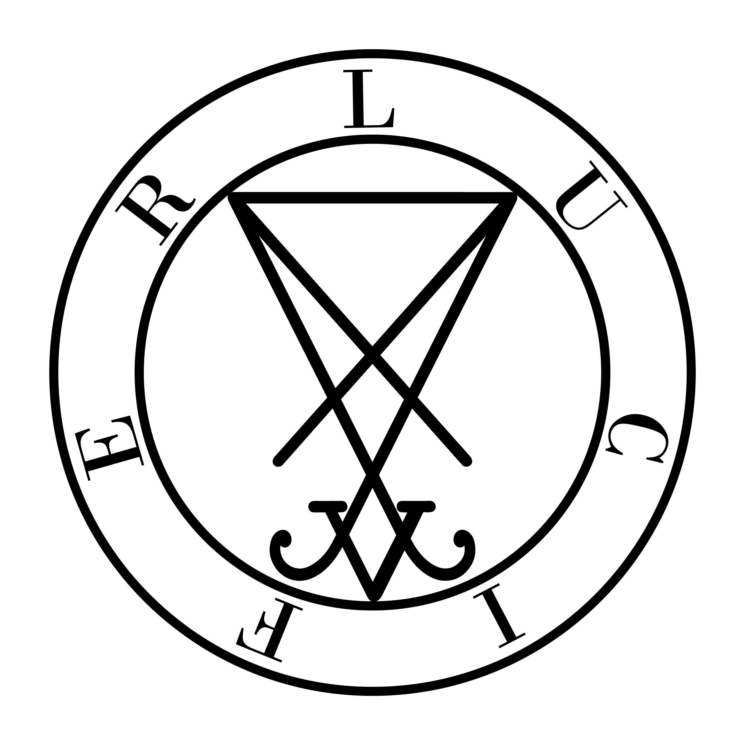 Sigil of Lucifer SVG PNG PDF Jpg