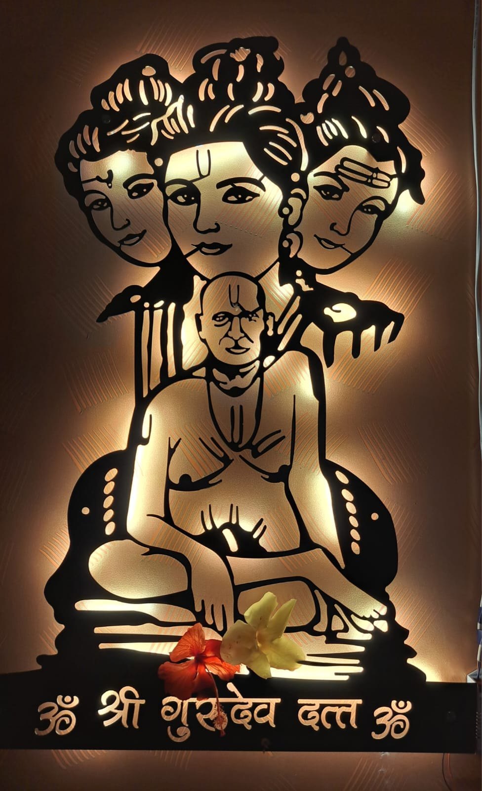 Acrylic Shree Swami Samarth Photo Frame, Home, Size: 12x18 Inch At ₹ 6940 Piece In Pune