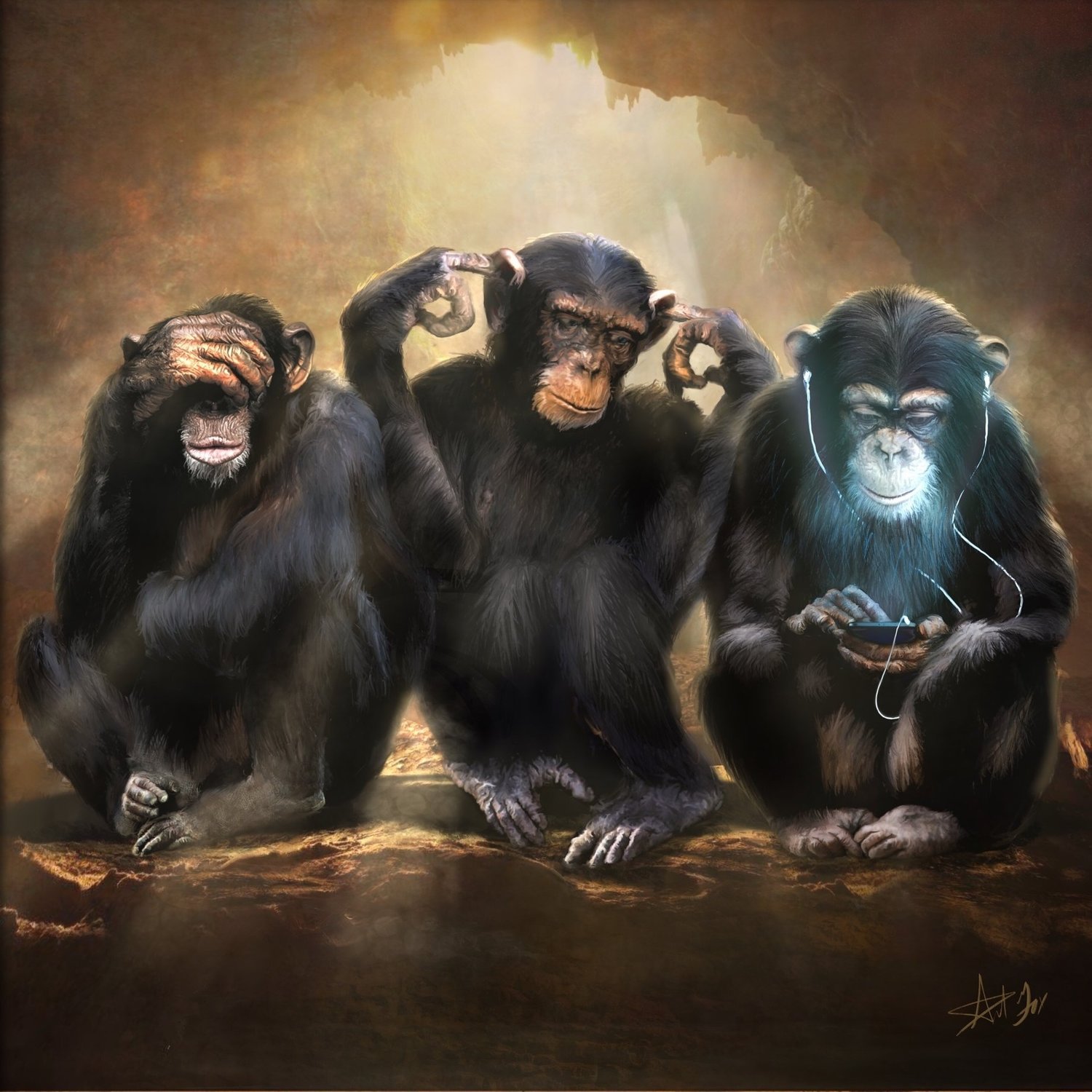 Three Wise Monkeys Gallery