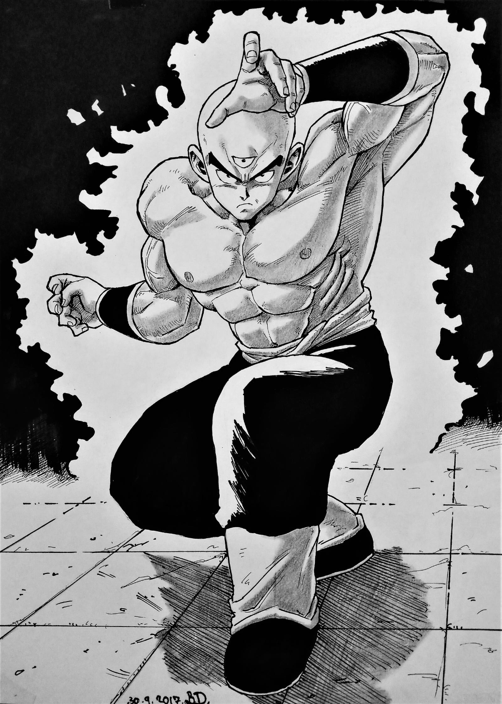 Tenshinhan By Darko Simple ART
